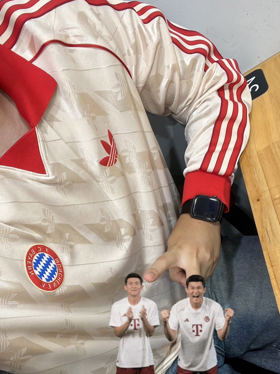 Adidas Bayern Munchen LFSTLR Jersey Linen - KR Sizing (Non Marking Ver.) 착용 스타일