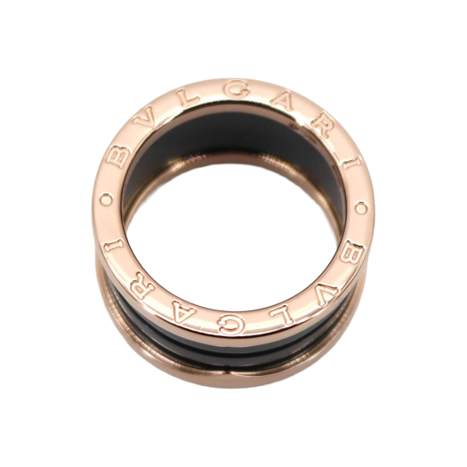 ITQIGRMISKCC Bvlgari B.zero1 4-Band Ring Pink Gold Size 56