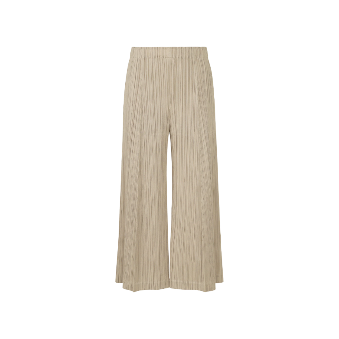 (W) 플리츠 플리즈 이세이 미야케 시커 바텀 1 팬츠 그레이지((W) Pleats Please Issey Miyake Thicker Bottoms 1 Pants Greige)