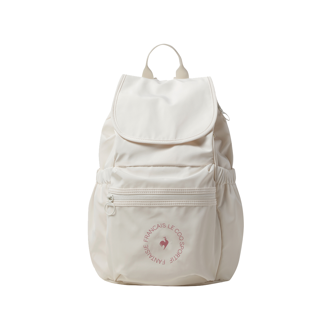 QQ322WBP71_IVY0 le coq sportif Women’s Sports Backpack Ivory