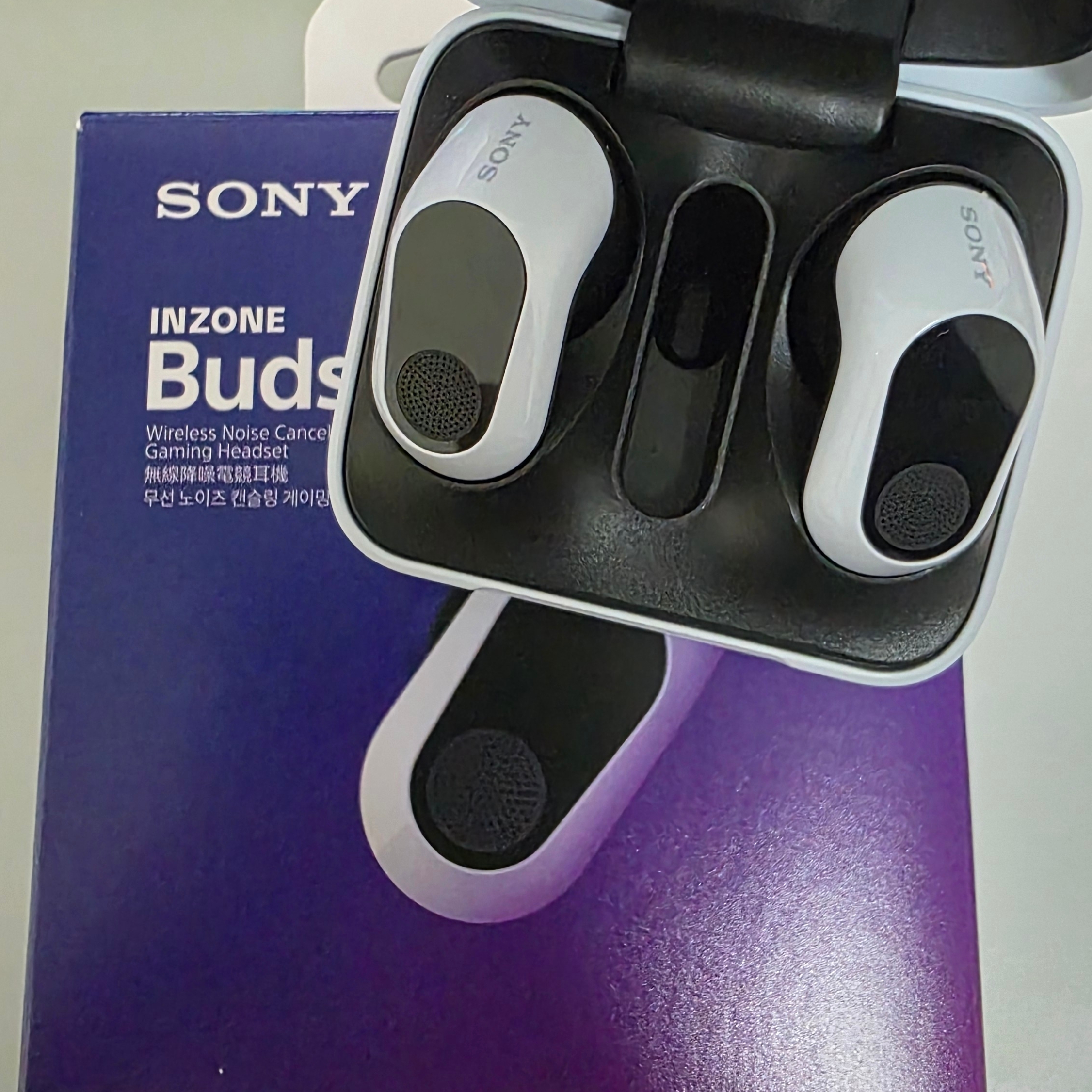 Sony INZONE Buds White (Sony Korea Ver.) 착용 스타일
