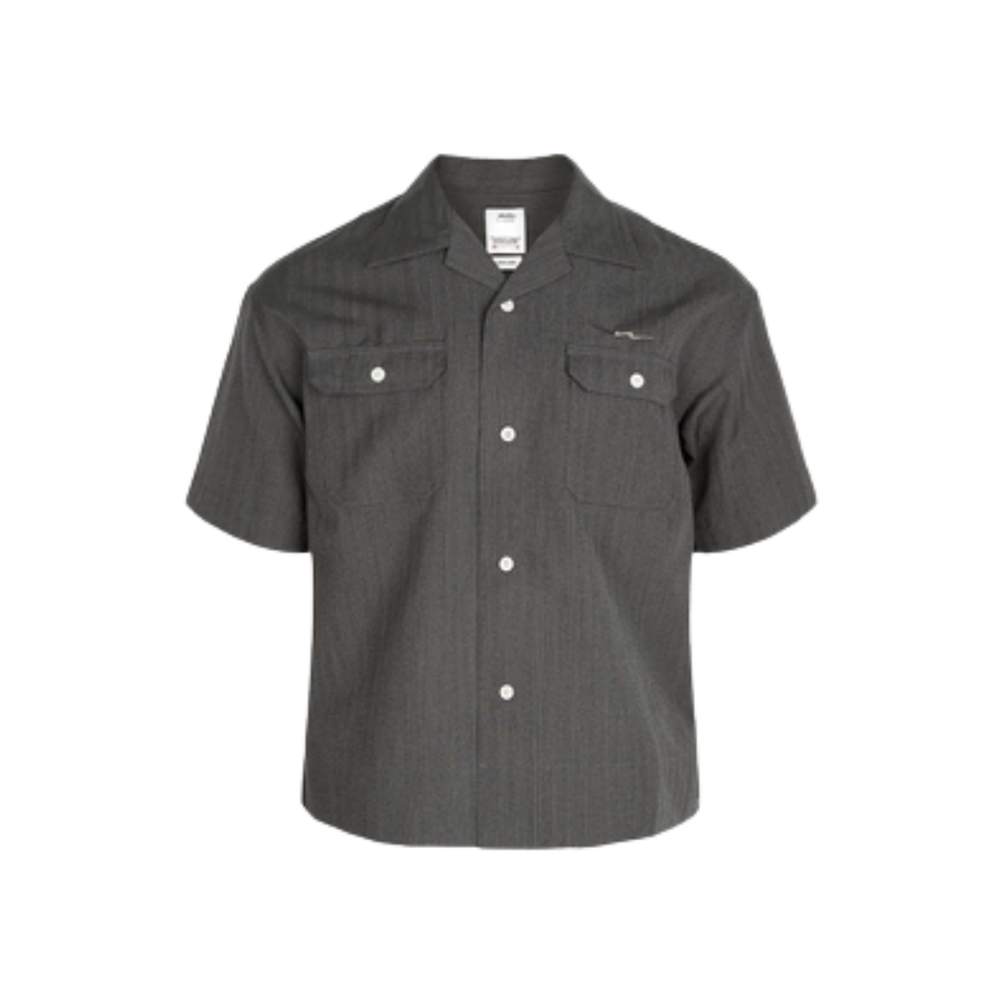 0122105010017 Visvim Caban Work S/S Shirt Grey - 22SS