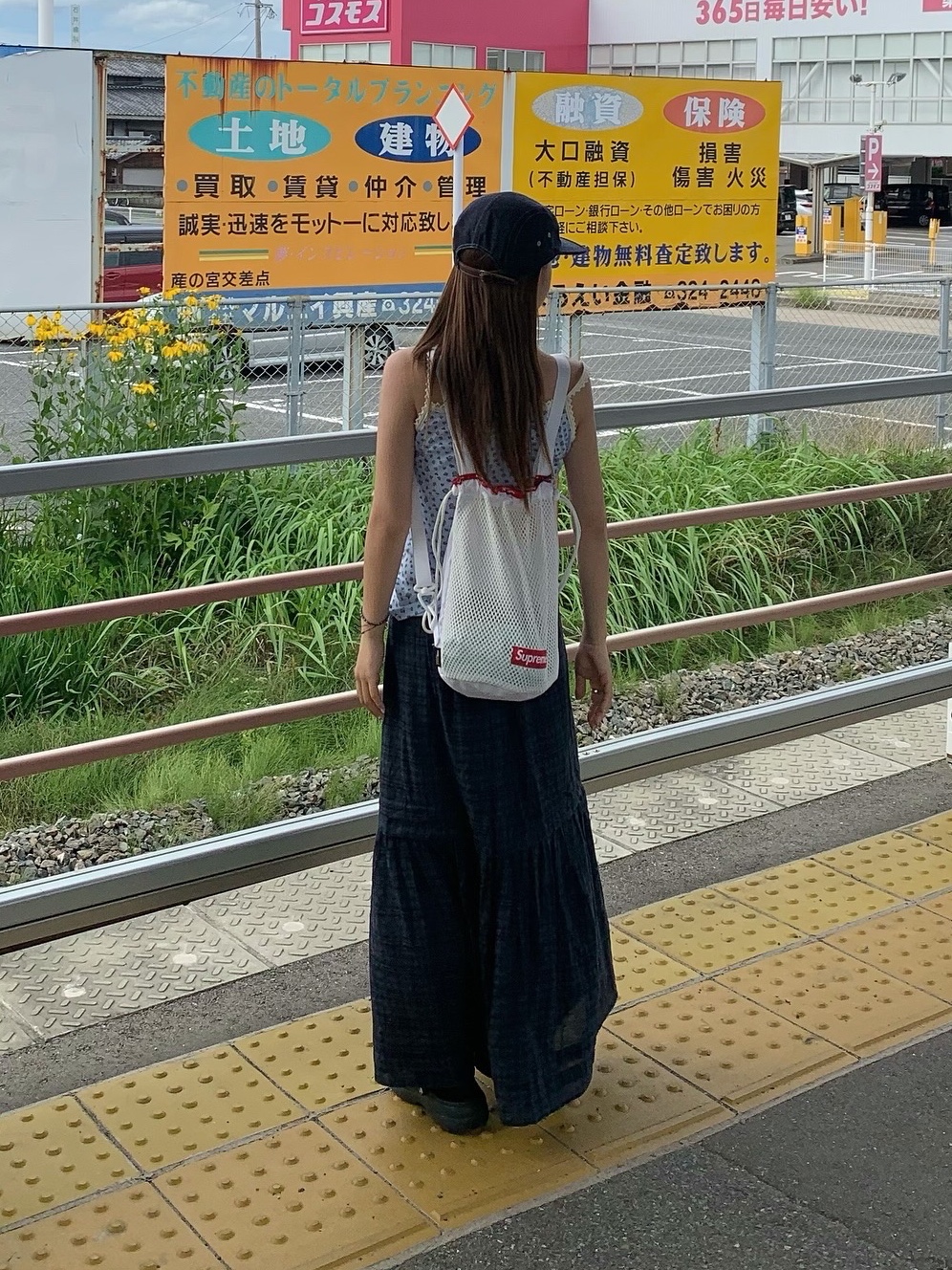 Supreme Wool Camp Cap Denim - 24FW, Supreme Mesh Small Backpack White - 23SS 착용 스타일