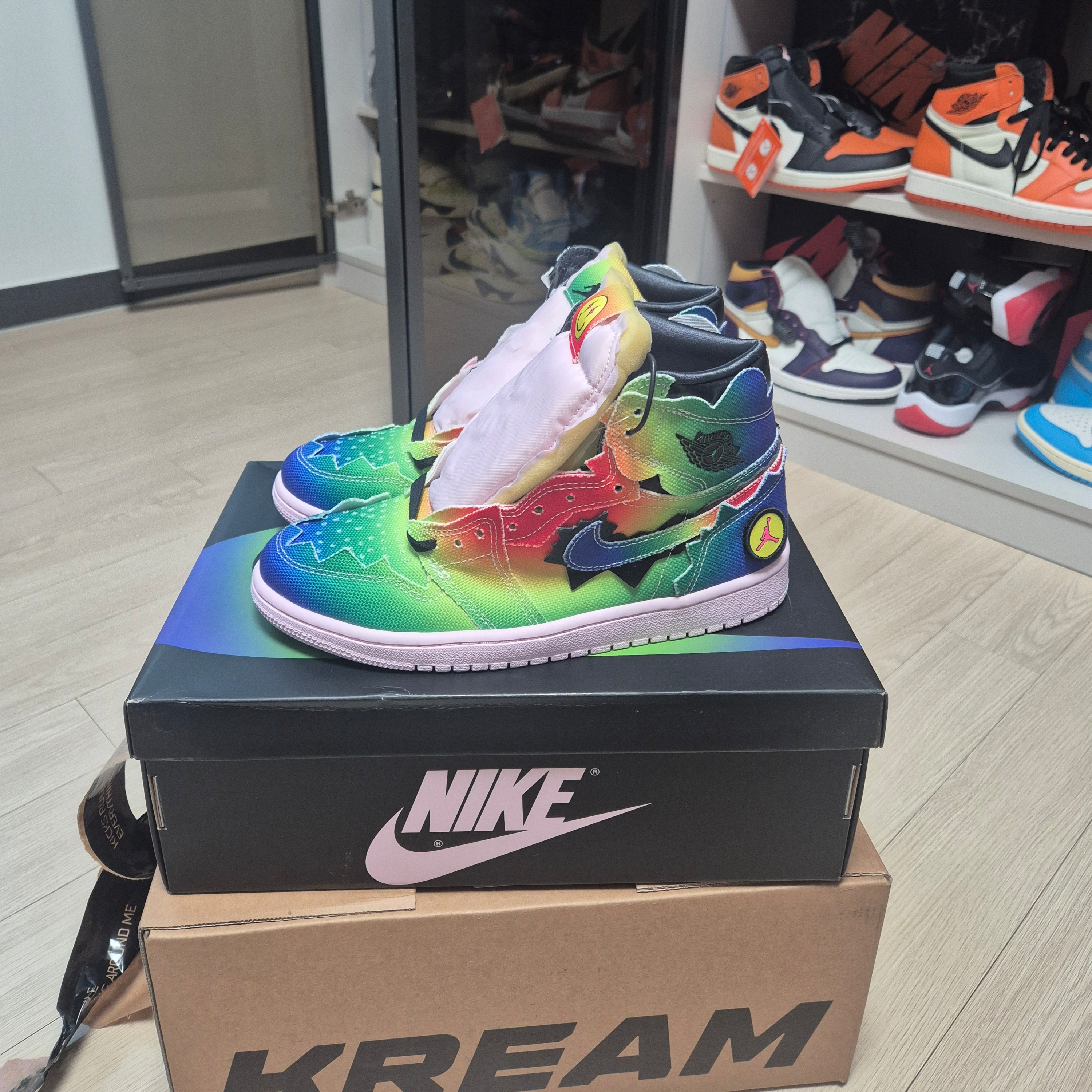 Jordan 1 x J Balvin Retro High OG 착용 스타일 - 4