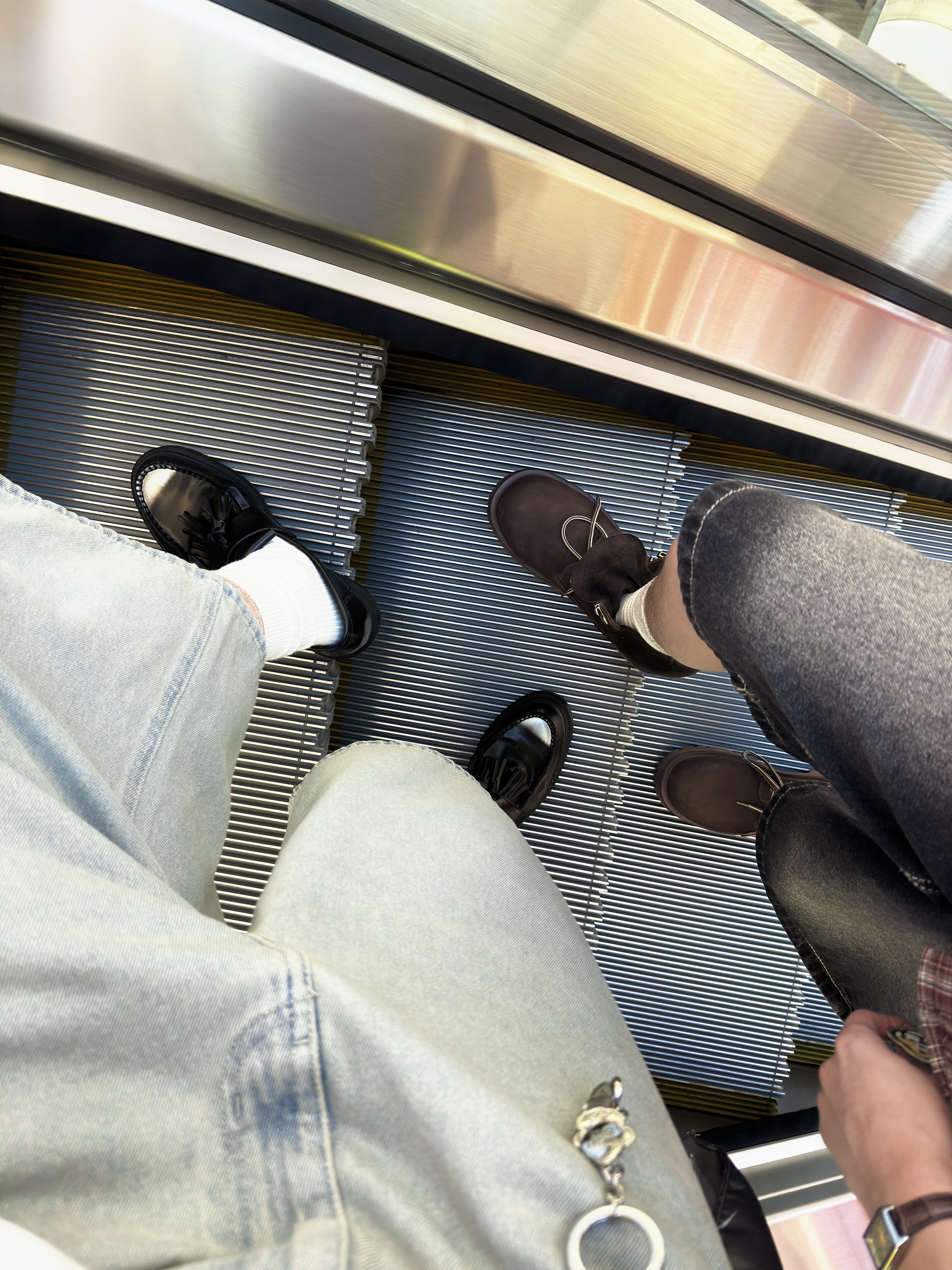 Dr. Martens Adrian Tassel Arcadia Rub Off Leather Loafers Silver, Kinchi x My Name Is Peter Boots - 888 (a) Yellow 착용 스타일 - 1