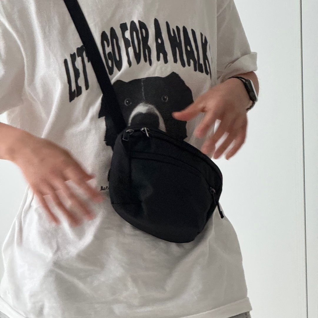 Arc'teryx Mantis 1 Waistpack Black II 착용 스타일 - 1