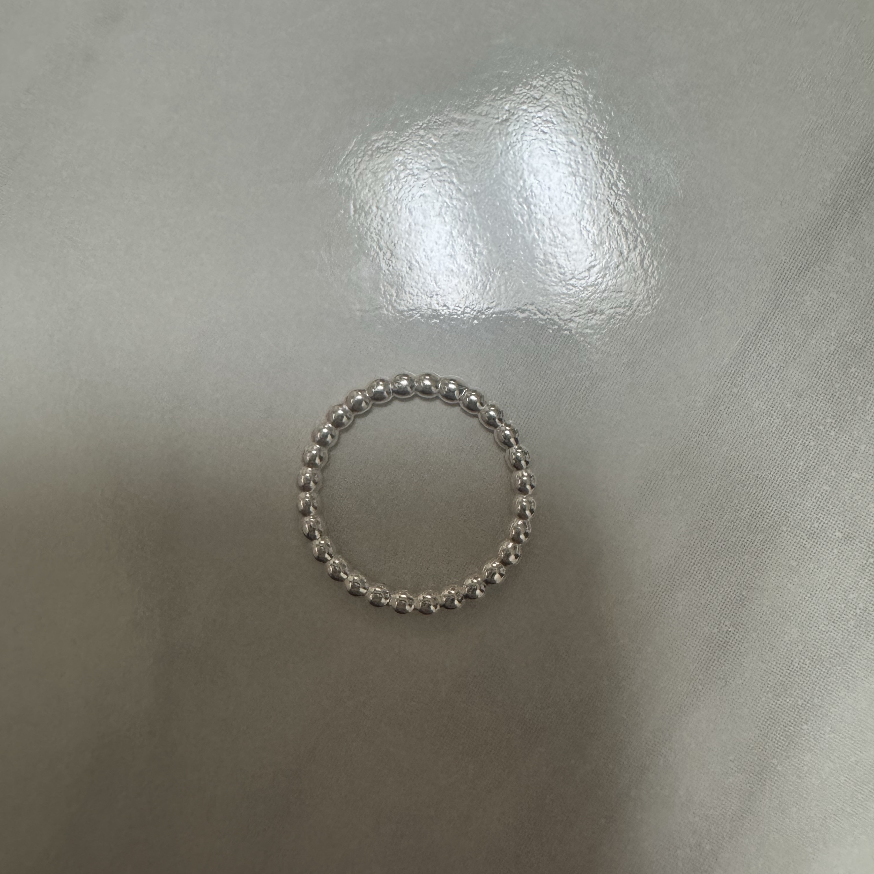 (W) Pandora Eternal Cloud Ring Sterling Silver 착용 스타일