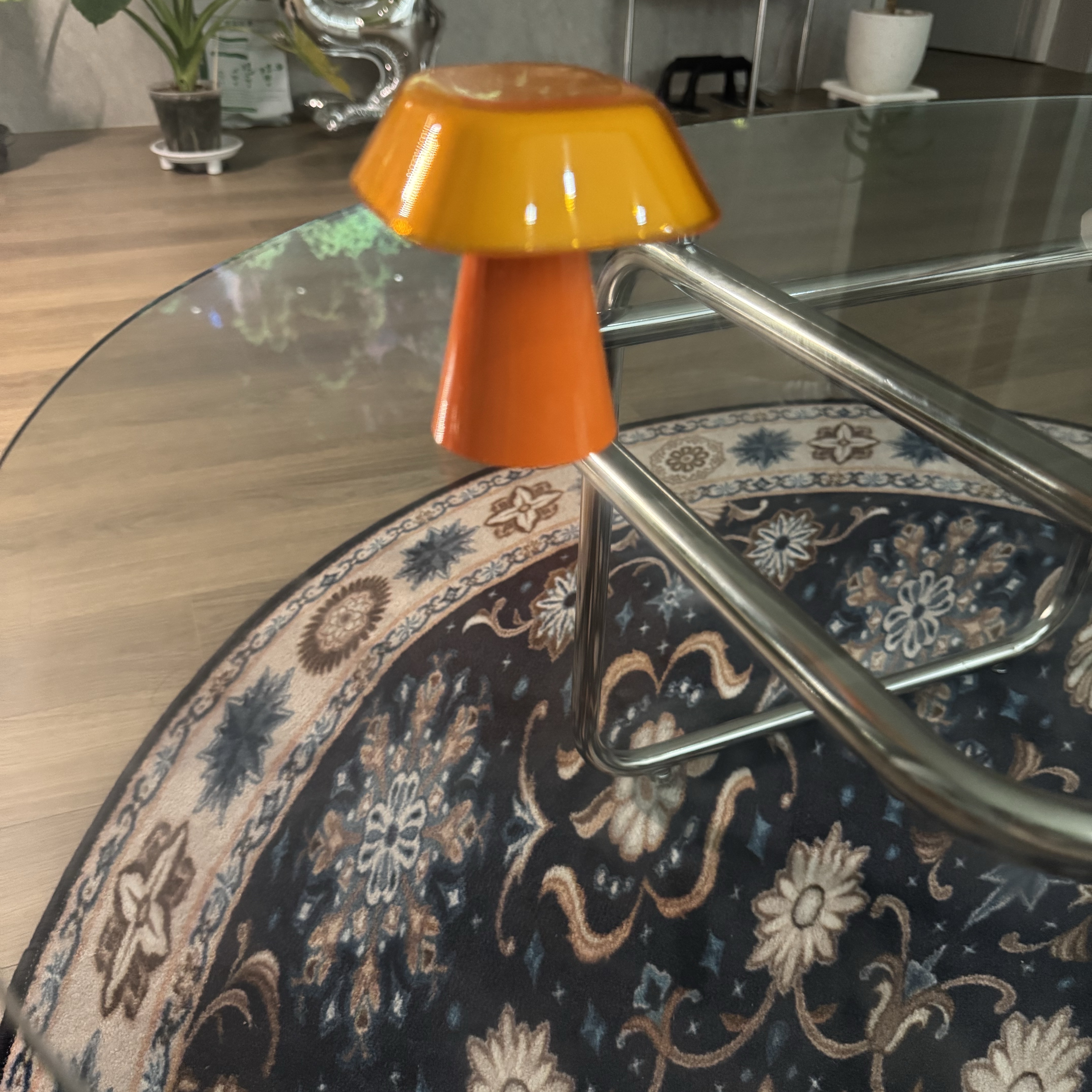 Lumena SPACE S Mood Light Sun Orange 착용 스타일