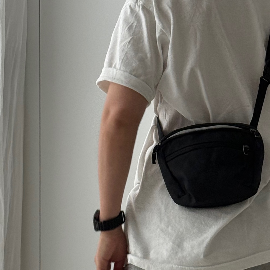 Arc'teryx Mantis 1 Waistpack Black II 착용 스타일 - 3
