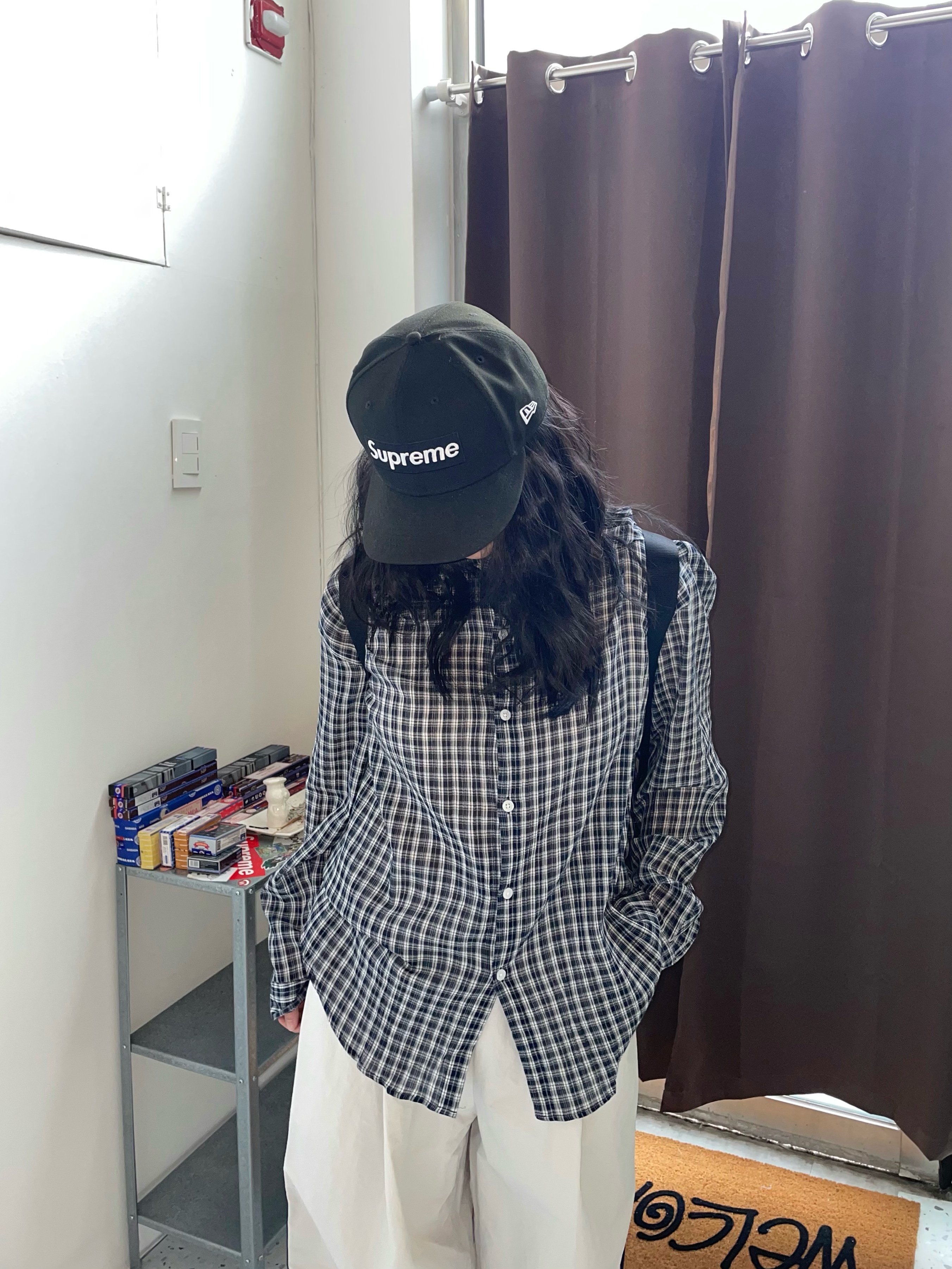 Supreme Grinch Box Logo New Era Black - 24FW 착용 스타일