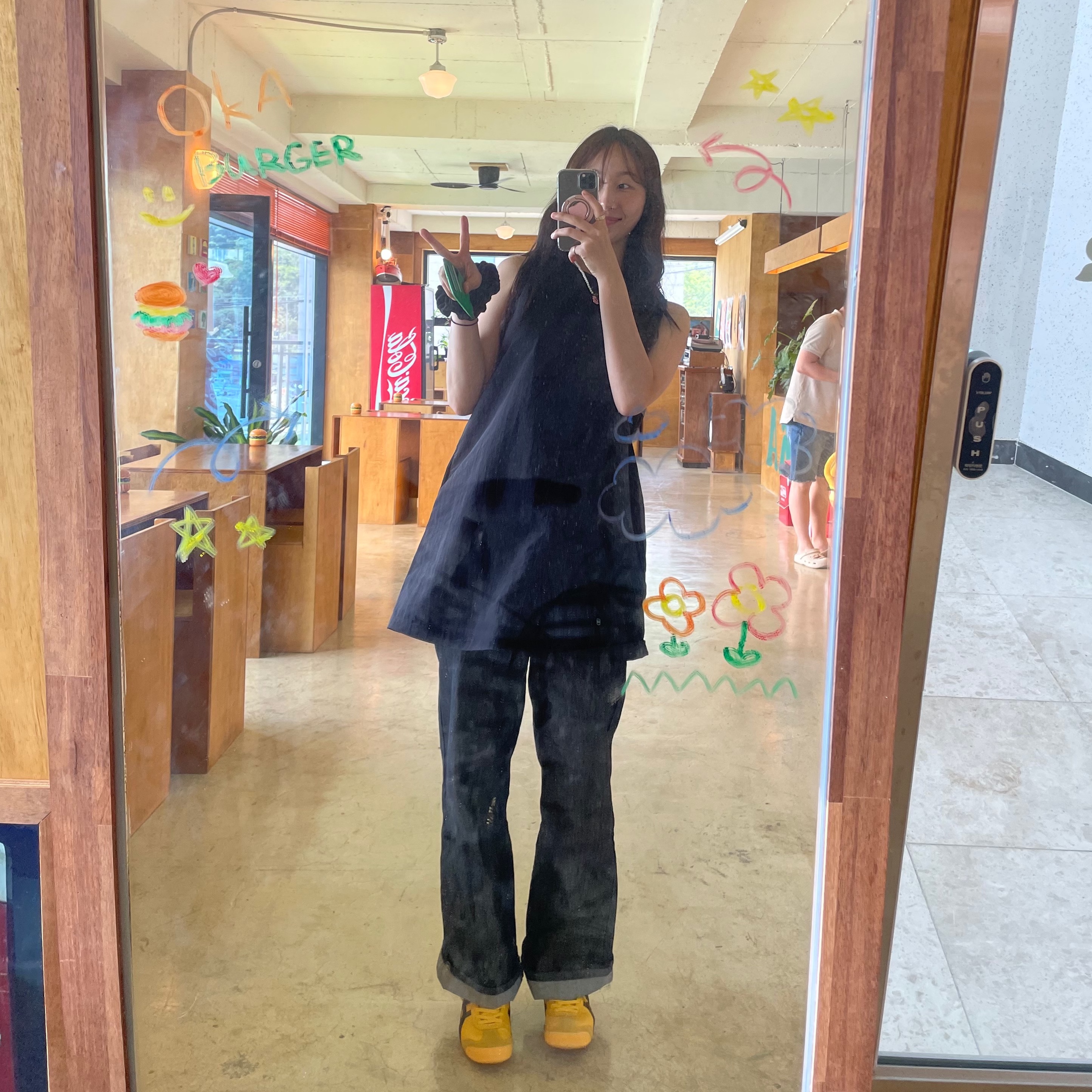 Onitsuka Tiger Mexico 66 Yellow Black, (W) Swarovski Teddy Pendant Bear Pink Rose Gold Plated 착용 스타일