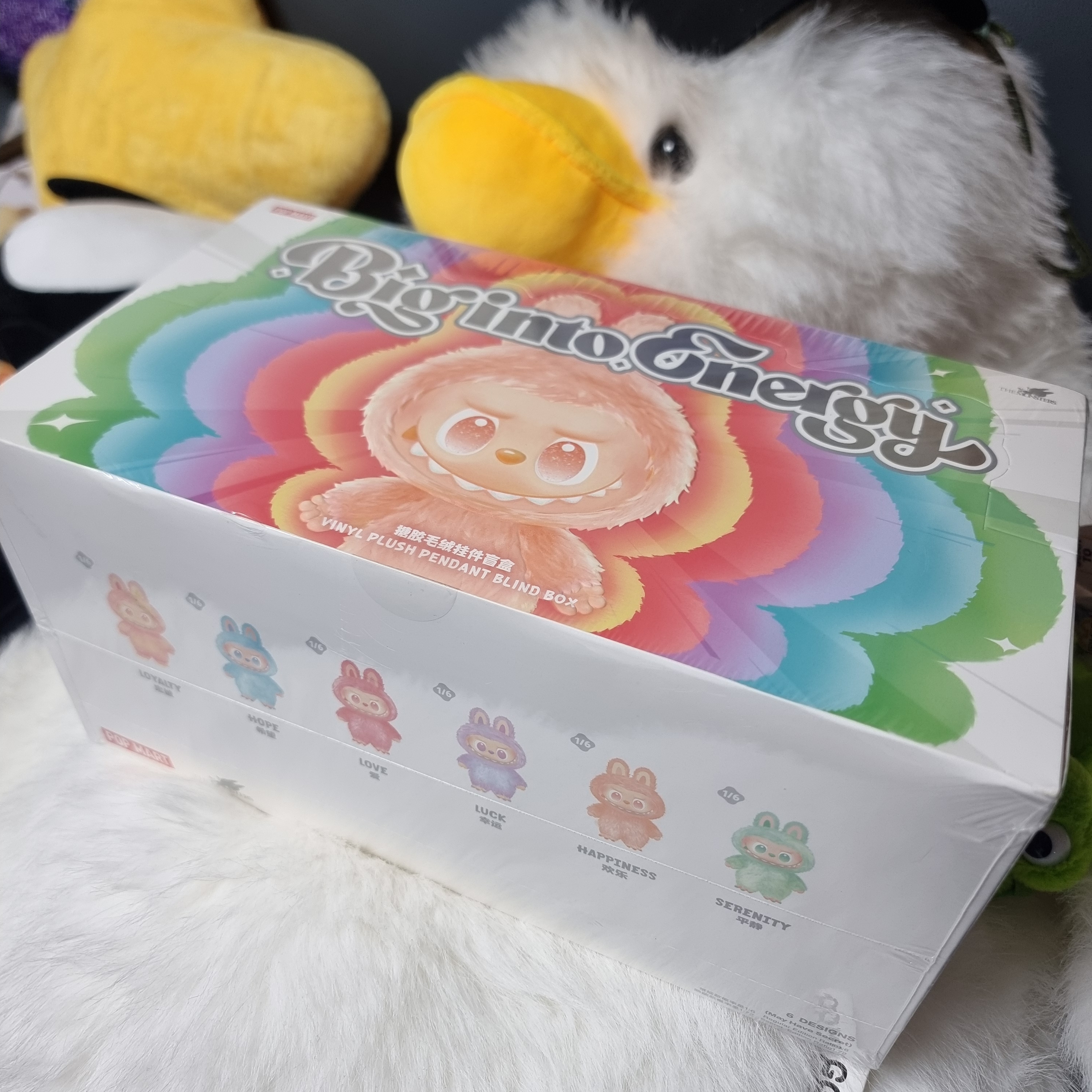 Pop Mart Labubu The Monsters Highlight Series Sealed Case (6 Blind Boxes) 착용 스타일