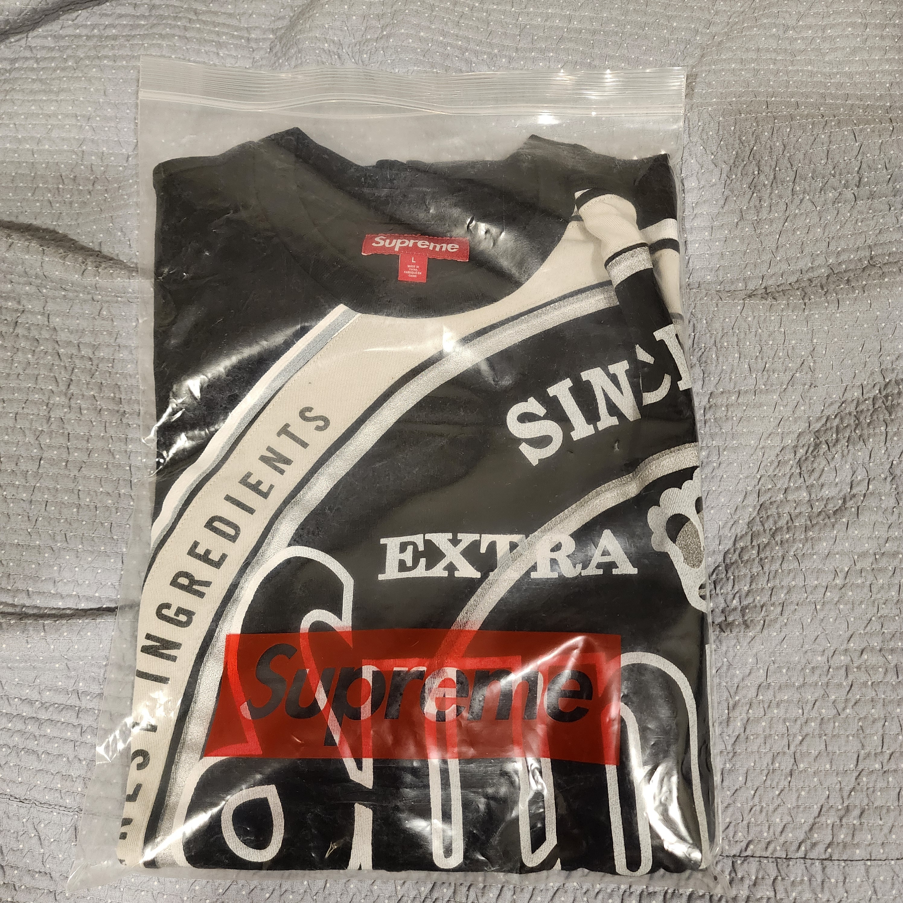 Supreme Lager S/S Top Black - 25SS 착용 스타일 - 3