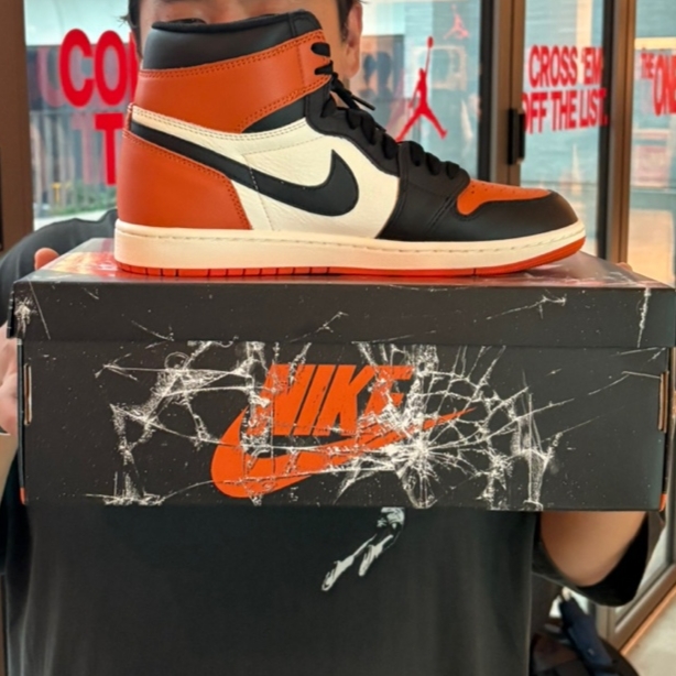 Jordan 1 Retro High OG Shattered Backboard 착용 스타일 - 2