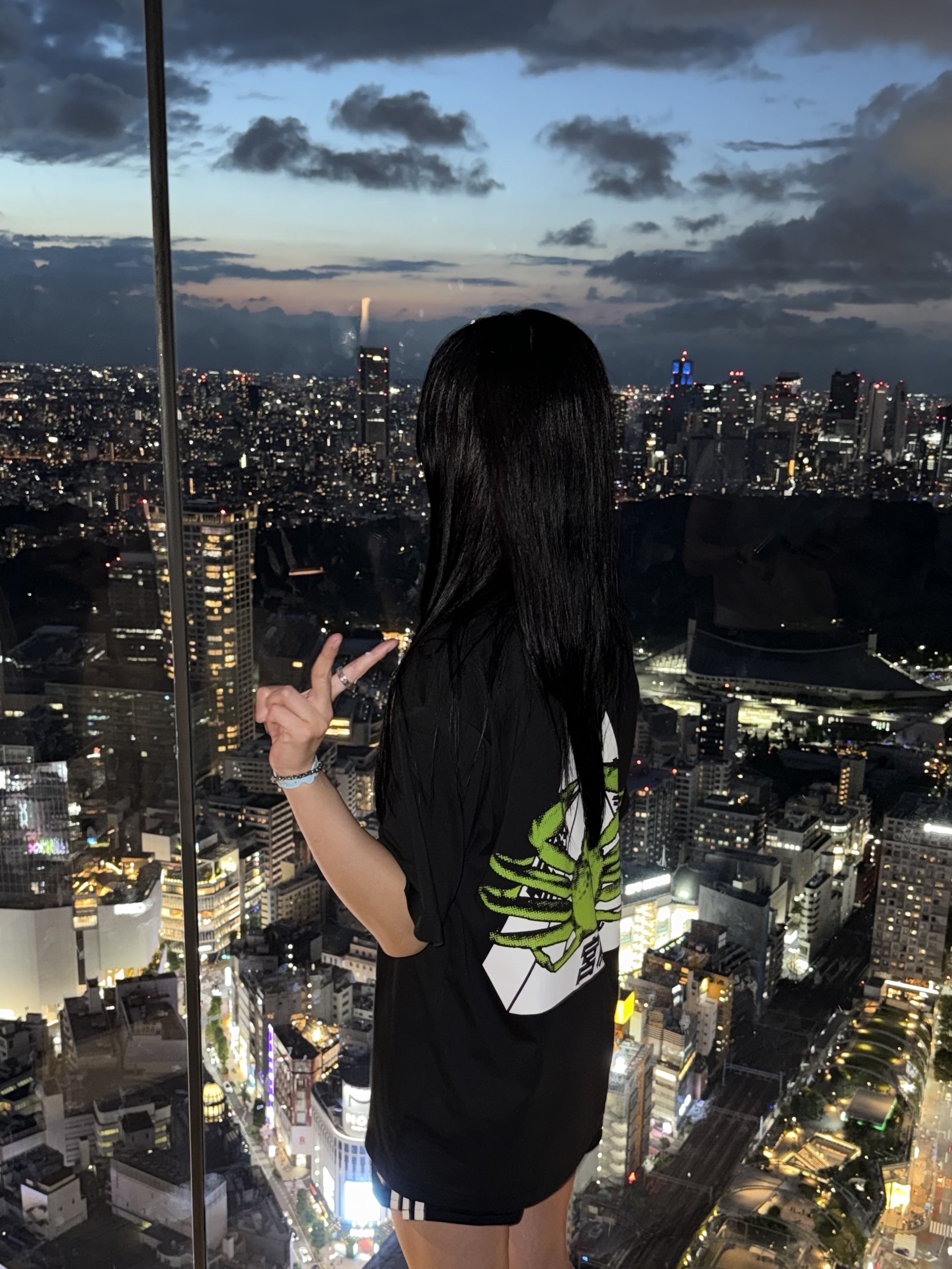 Palace Osaka T-Shirt Black - 25SS 착용 스타일