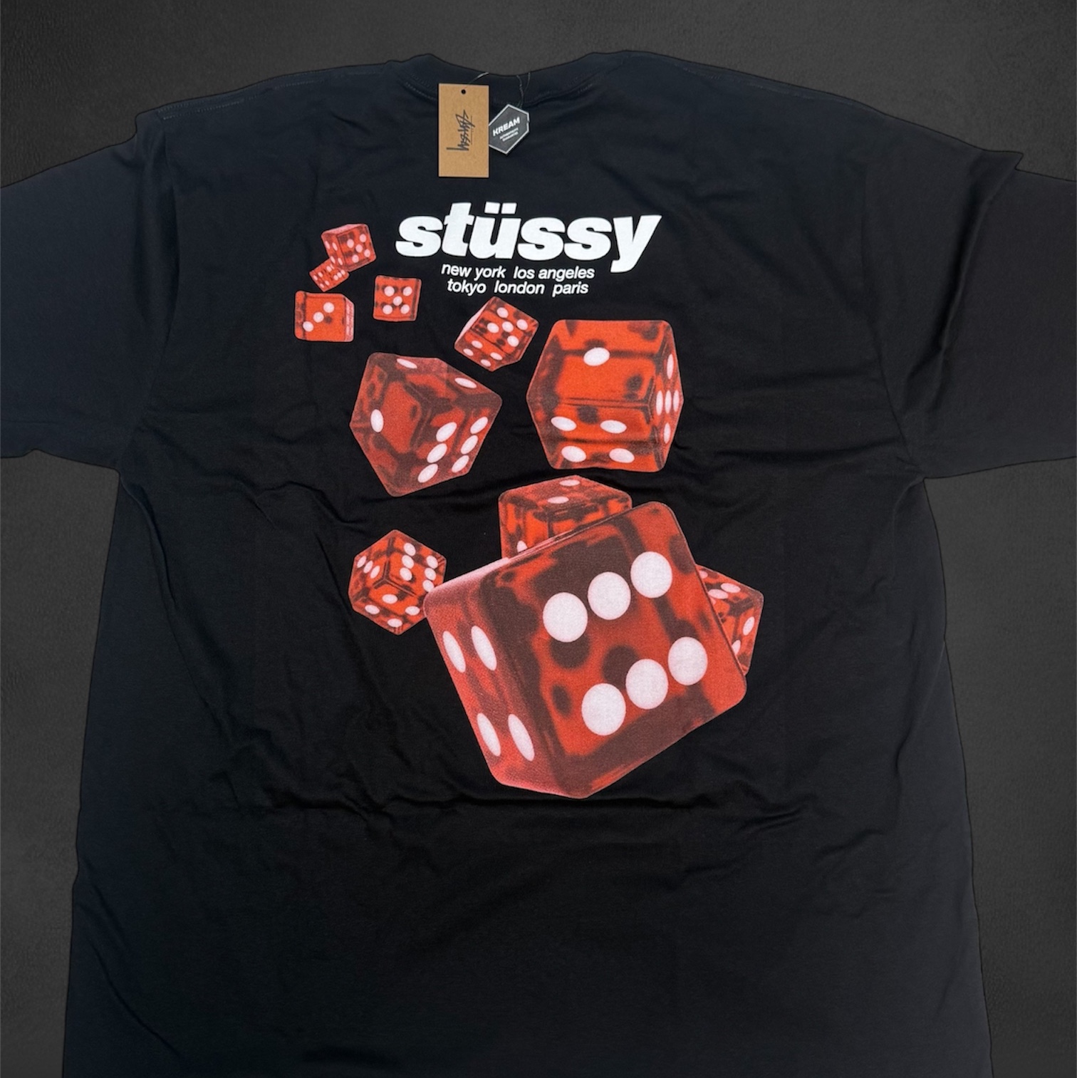 Stussy Rollers T-Shirt Black 착용 스타일