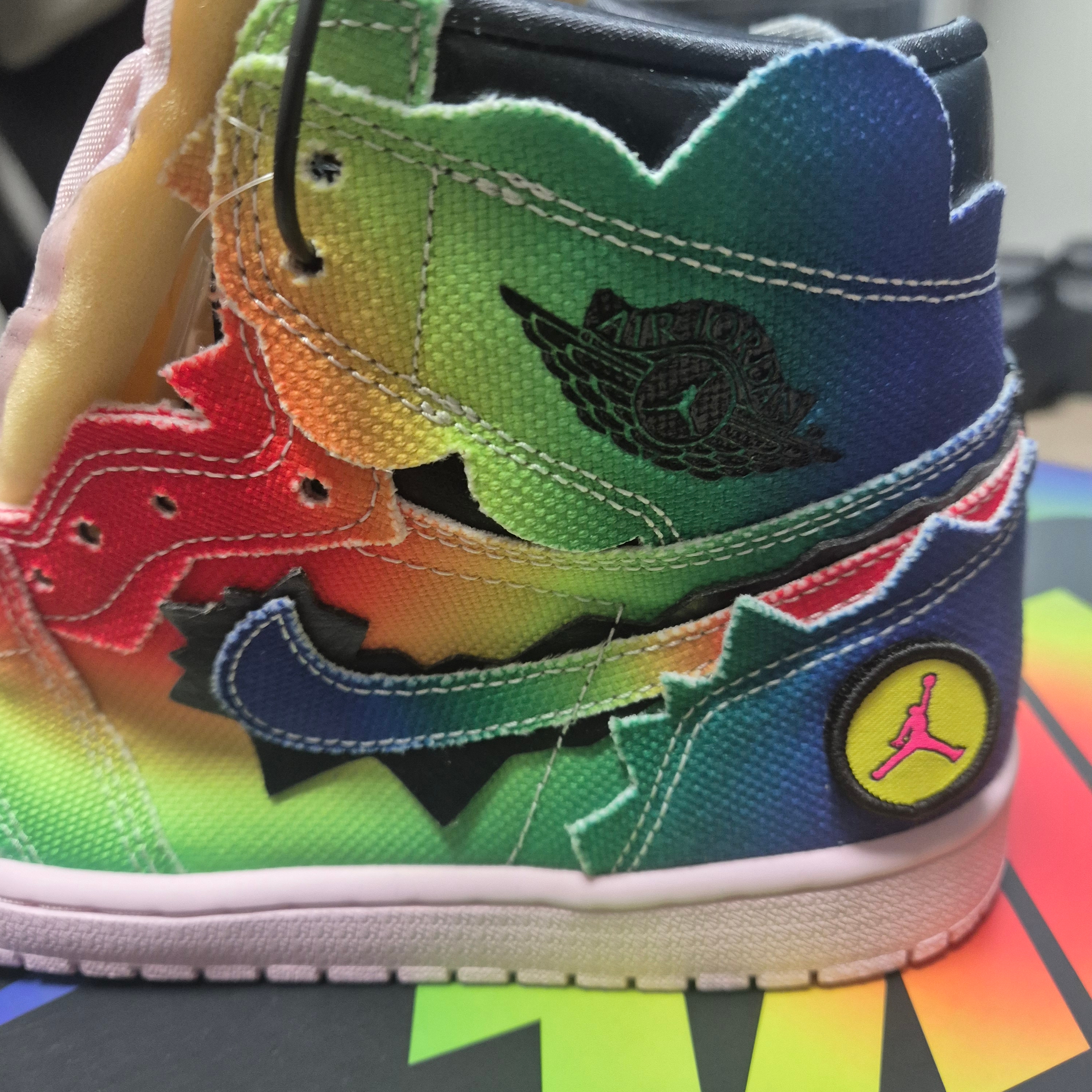 Jordan 1 x J Balvin Retro High OG 착용 스타일 - 9