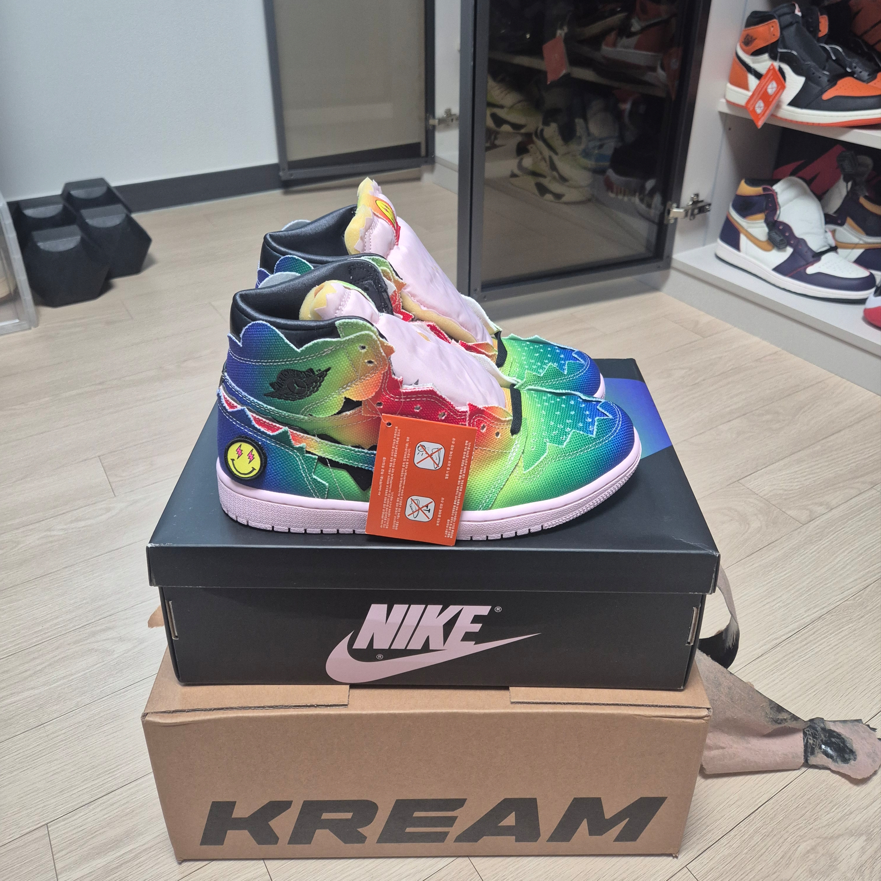 Jordan 1 x J Balvin Retro High OG 착용 스타일 - 1