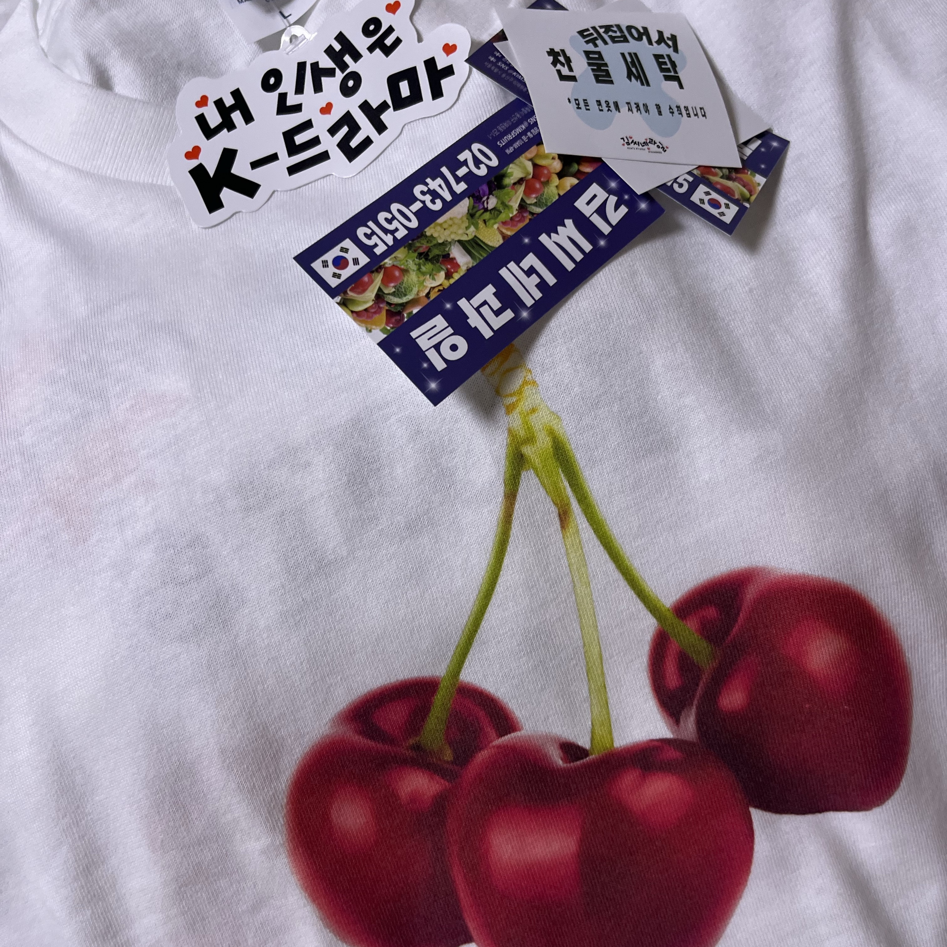 [KREAM 단독] Kims Fruits Cherry 착용 스타일