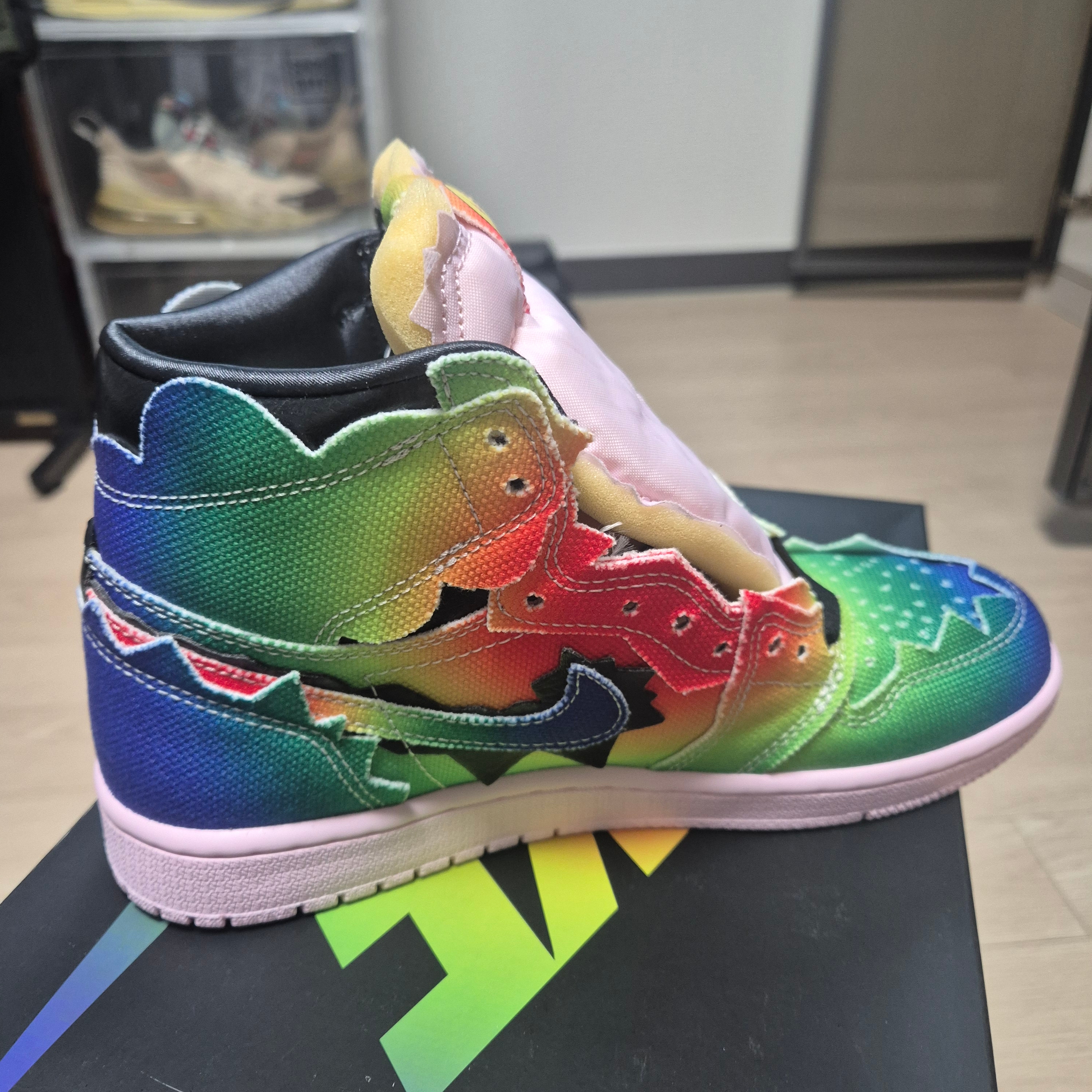 Jordan 1 x J Balvin Retro High OG 착용 스타일 - 7