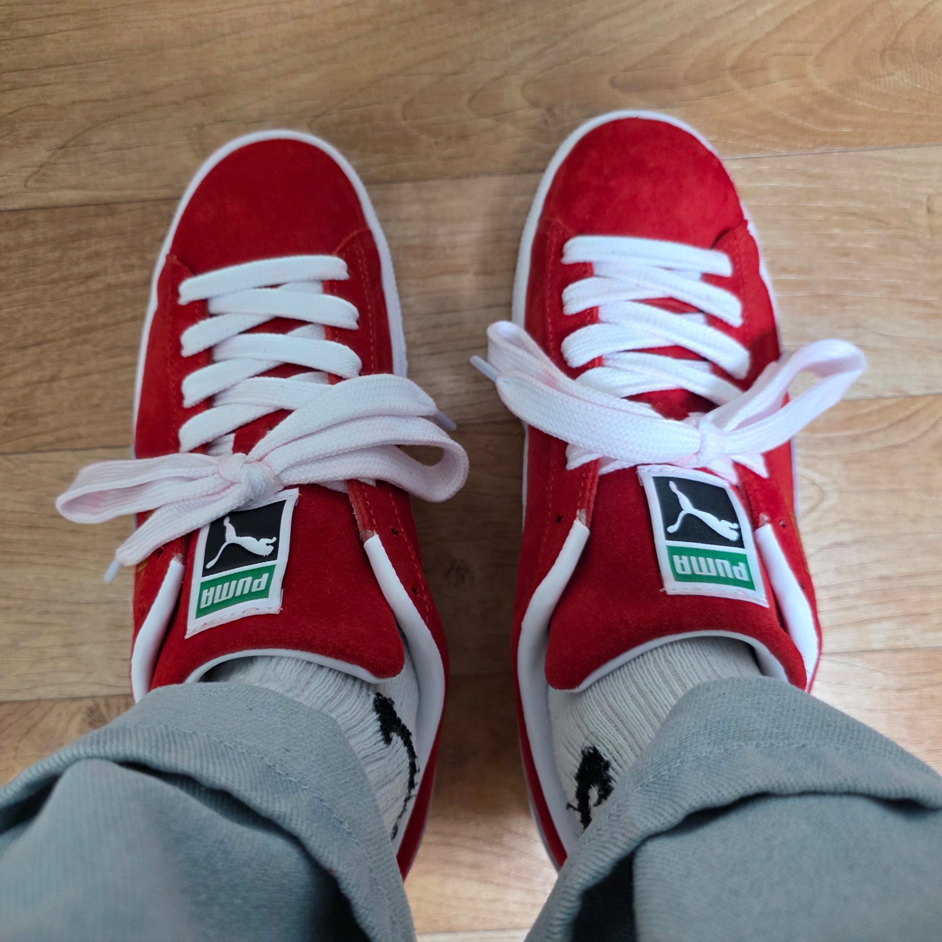 Puma Suede Classic XXI Cabernet 착용 스타일