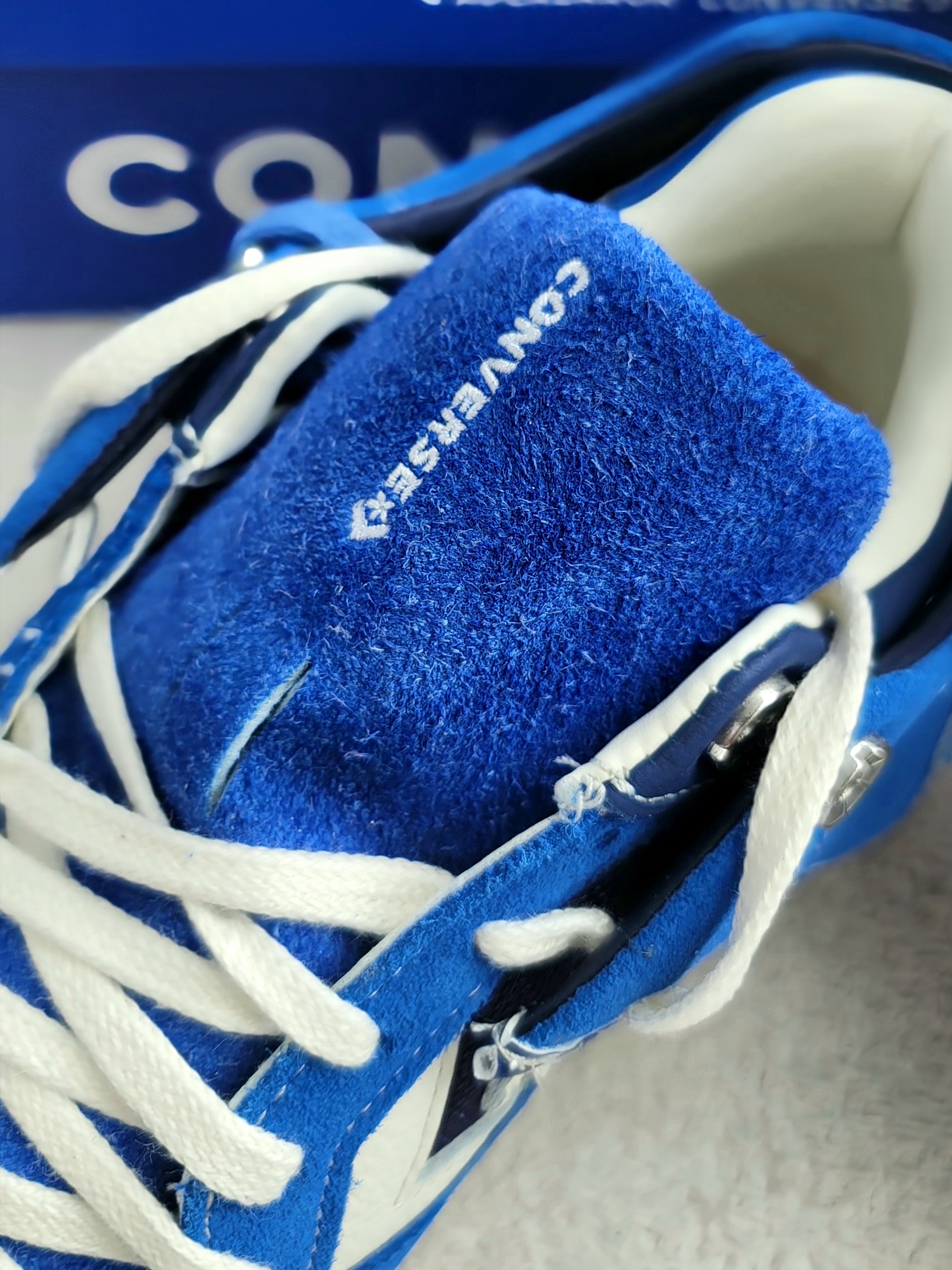 Converse x Ader Error Wave Trainer Blue 착용 스타일 - 3