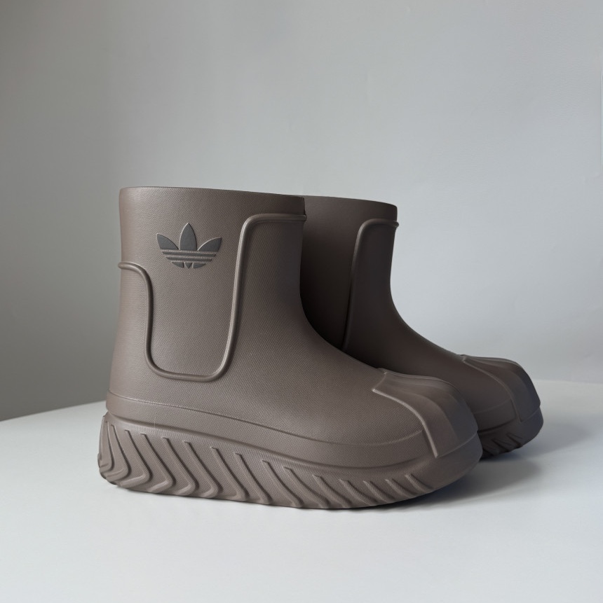 (W) Adidas Adifom Superstar Boot Dark Brown, (W) Adidas Adifom Superstar Boot Black 착용 스타일 - 2