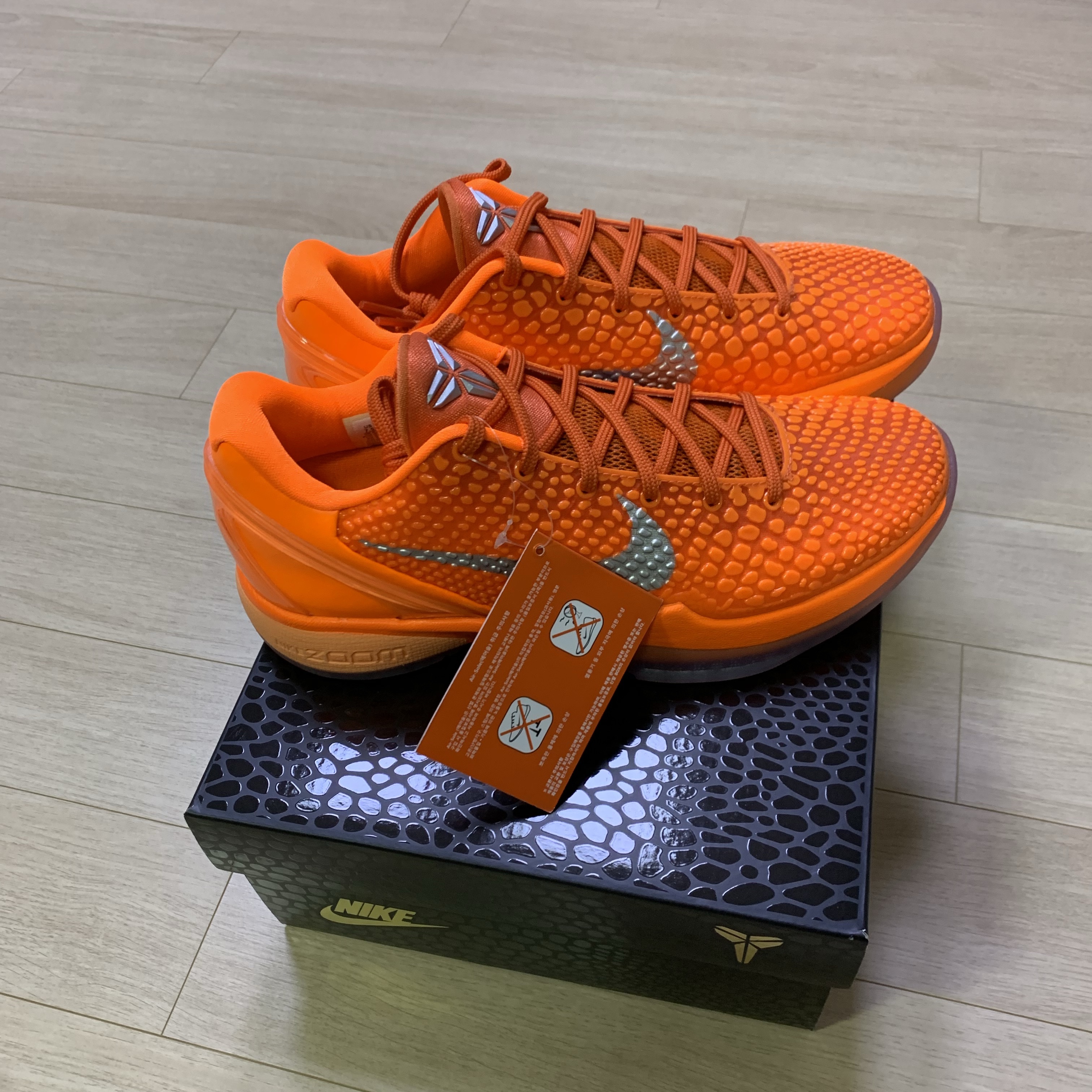 Nike Kobe 6 Protro Total Orange 착용 스타일 - 4