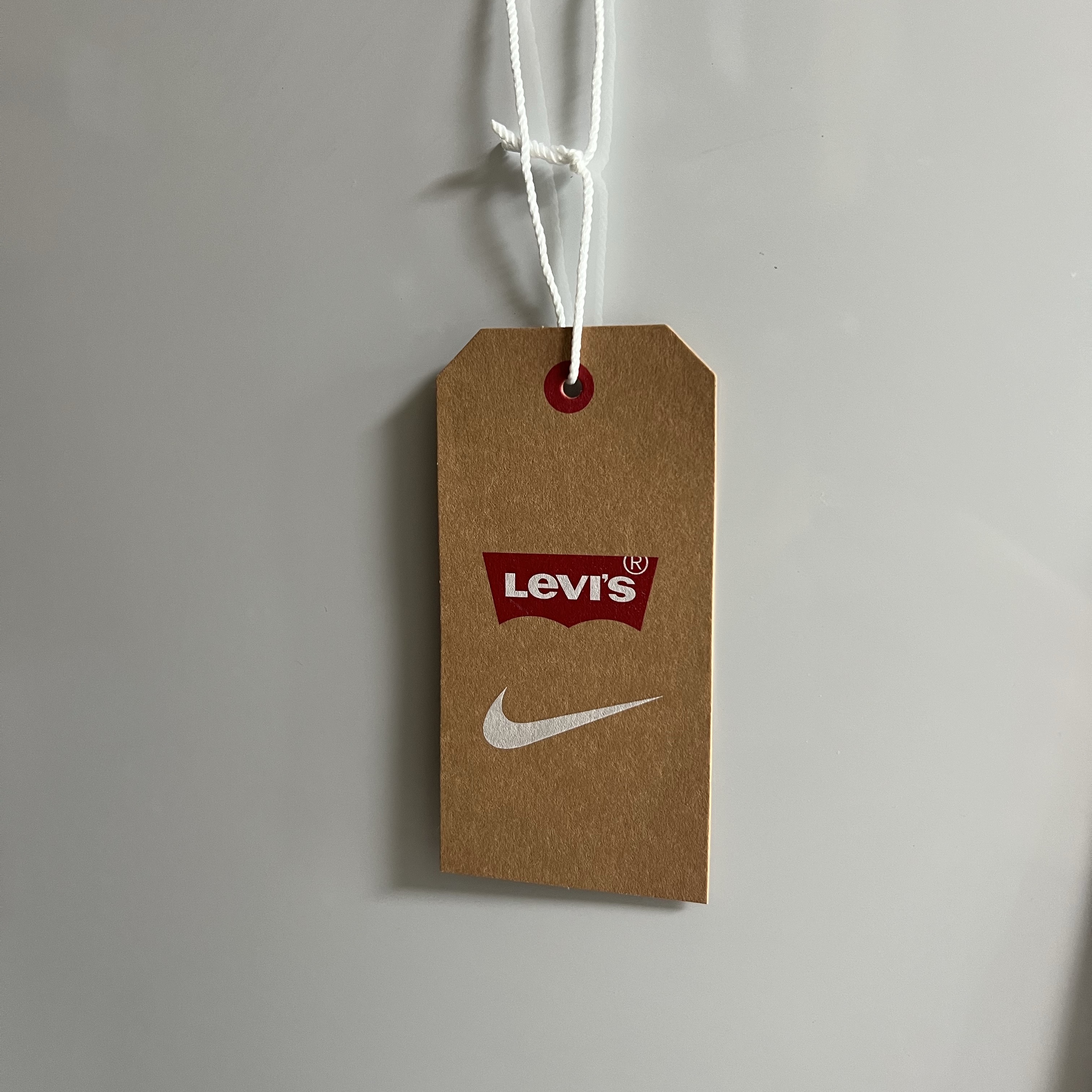 Levi's x Nike Baggy Jeans Light Blue 착용 스타일 - 1