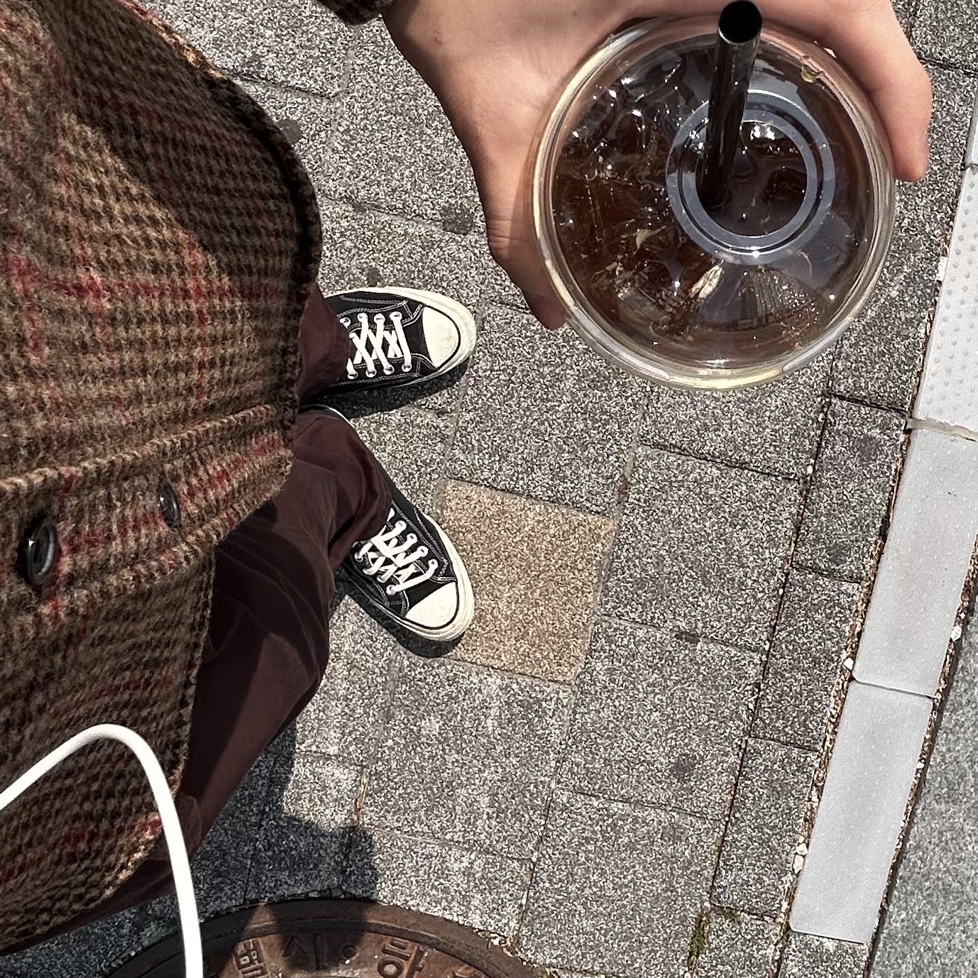 Converse Chuck 70 Ox Black - Standard 착용 스타일