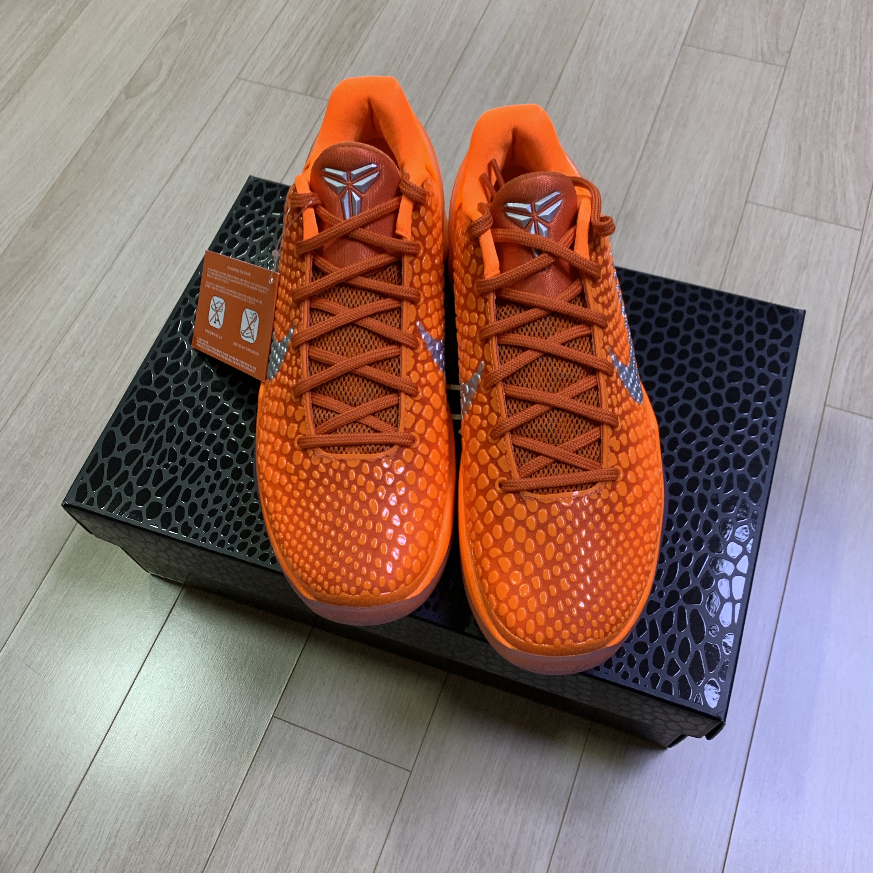 Nike Kobe 6 Protro Total Orange 착용 스타일 - 2