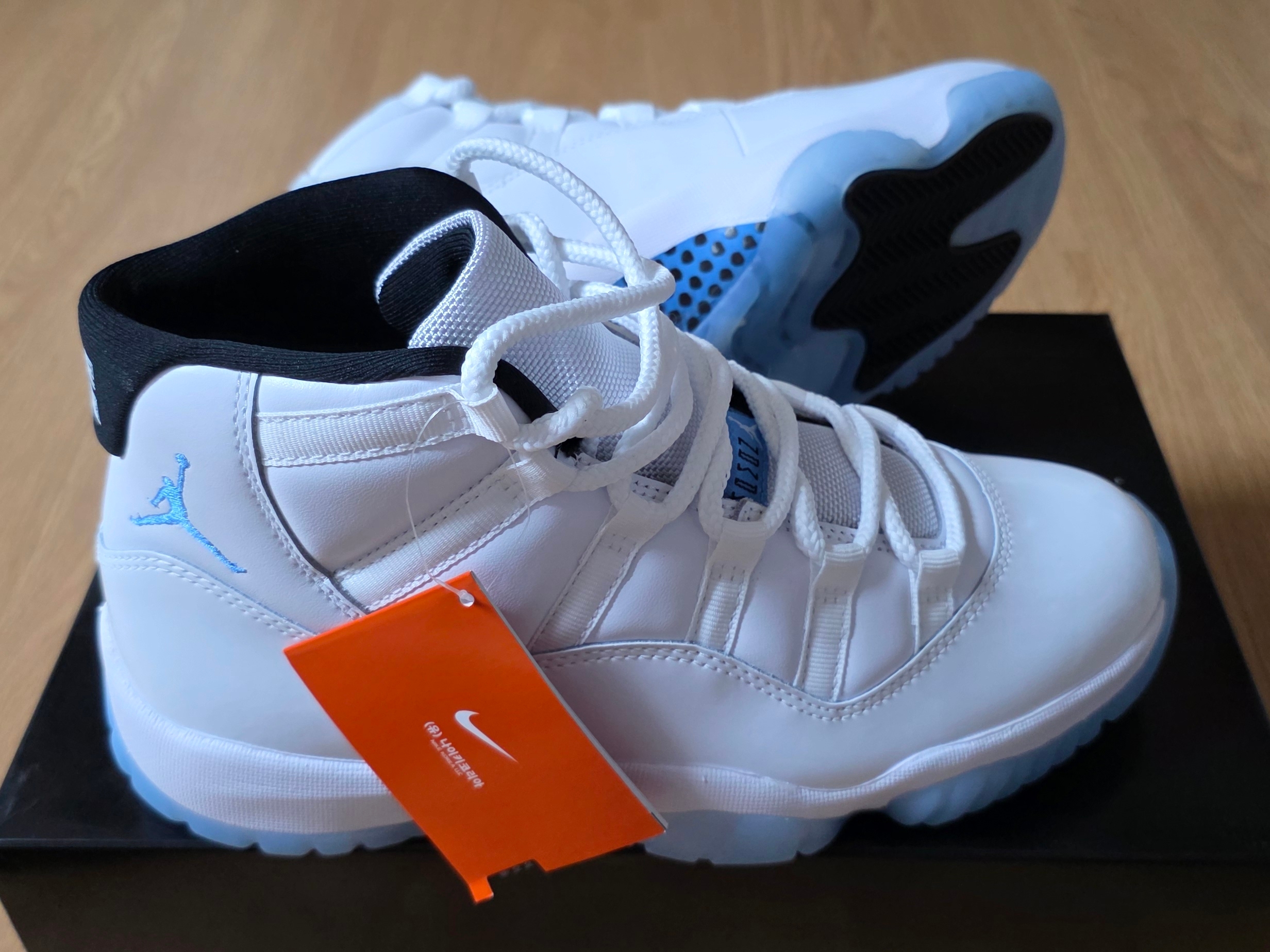 Jordan 11 Retro Legend Blue 2024 착용 스타일