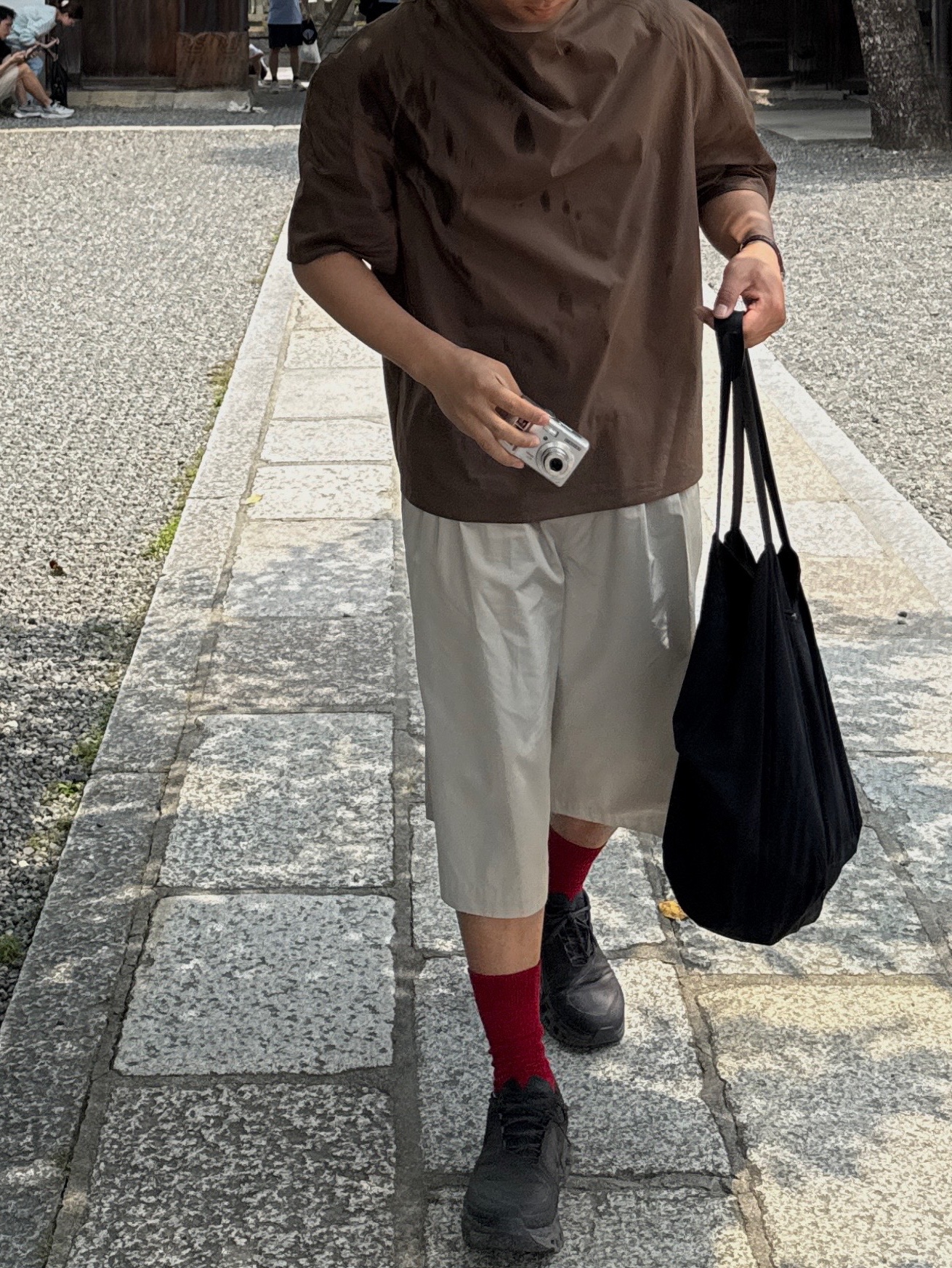 On Running x Post Archive Faction (Paf) Cloudmonster 2 Thorn Brown 착용 스타일 - 2