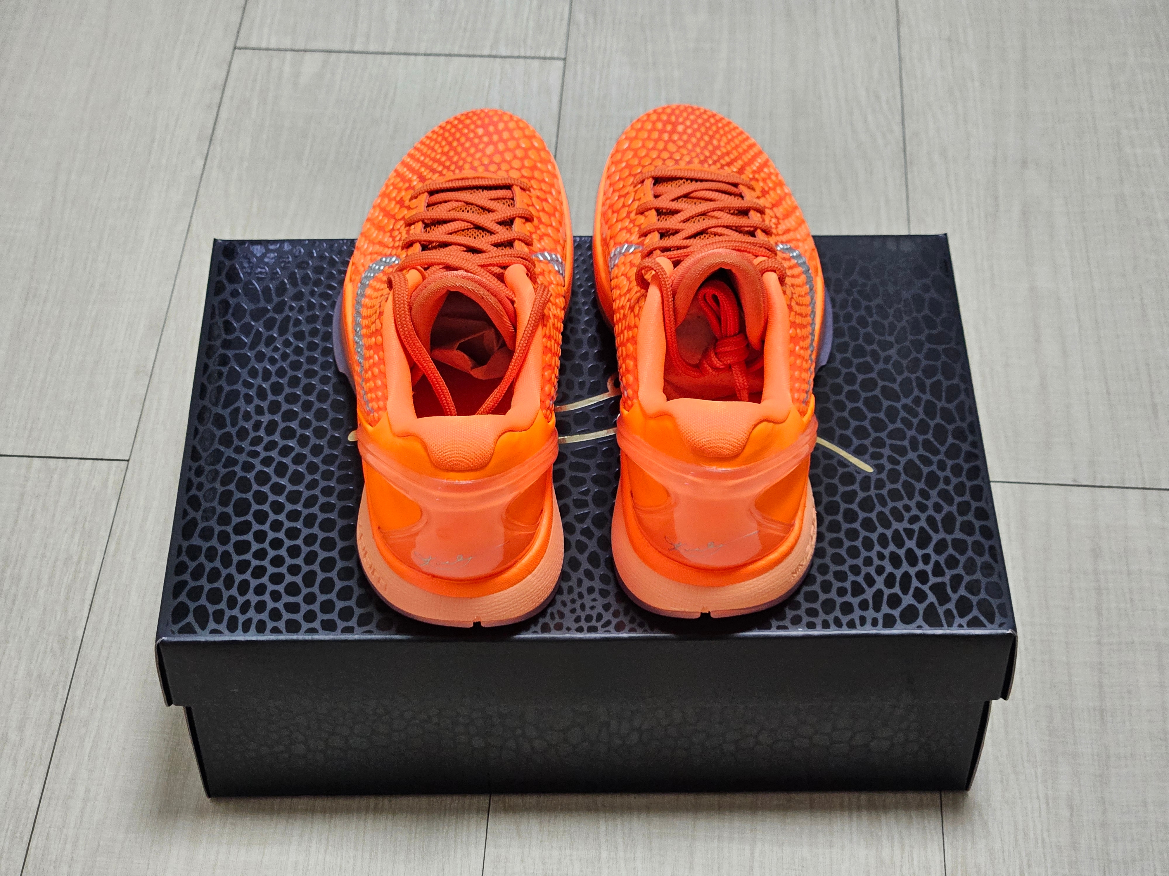Nike Kobe 6 Protro Total Orange, Nike Kobe 6 Protro Sail 착용 스타일 - 3
