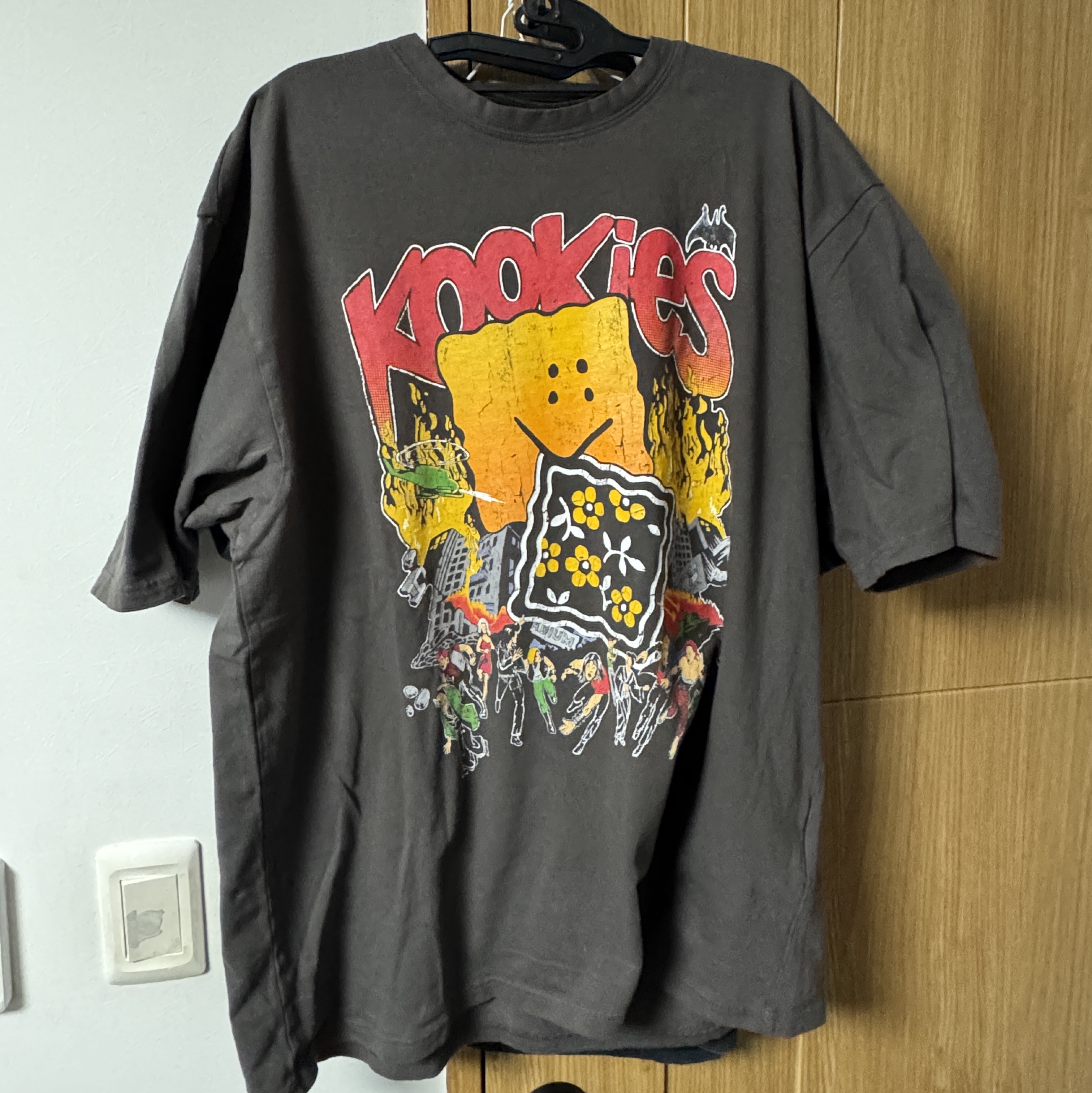 Kapital 20 Crew T-Shirt Ink Black 착용 스타일