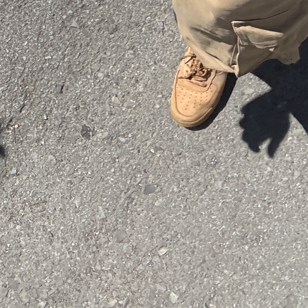 Nike Air Force 1 '07 WB Flax 착용 스타일