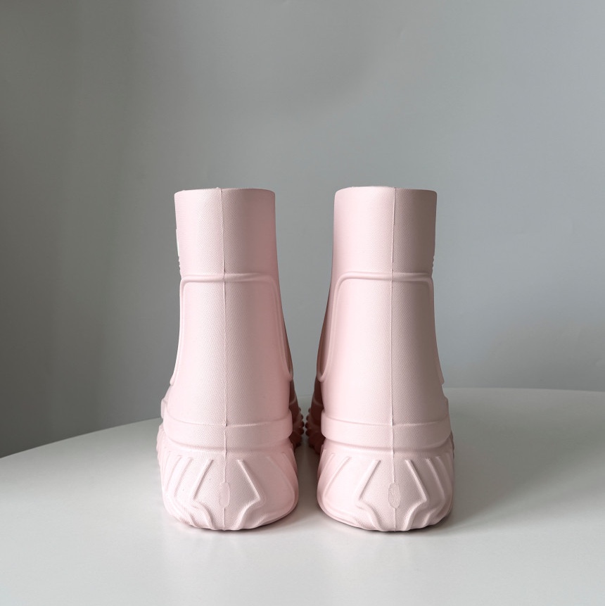 (W) Adidas Adifom Superstar Boot Sandy Pink, (W) Adidas Adifom Superstar Boot Black 착용 스타일 - 4