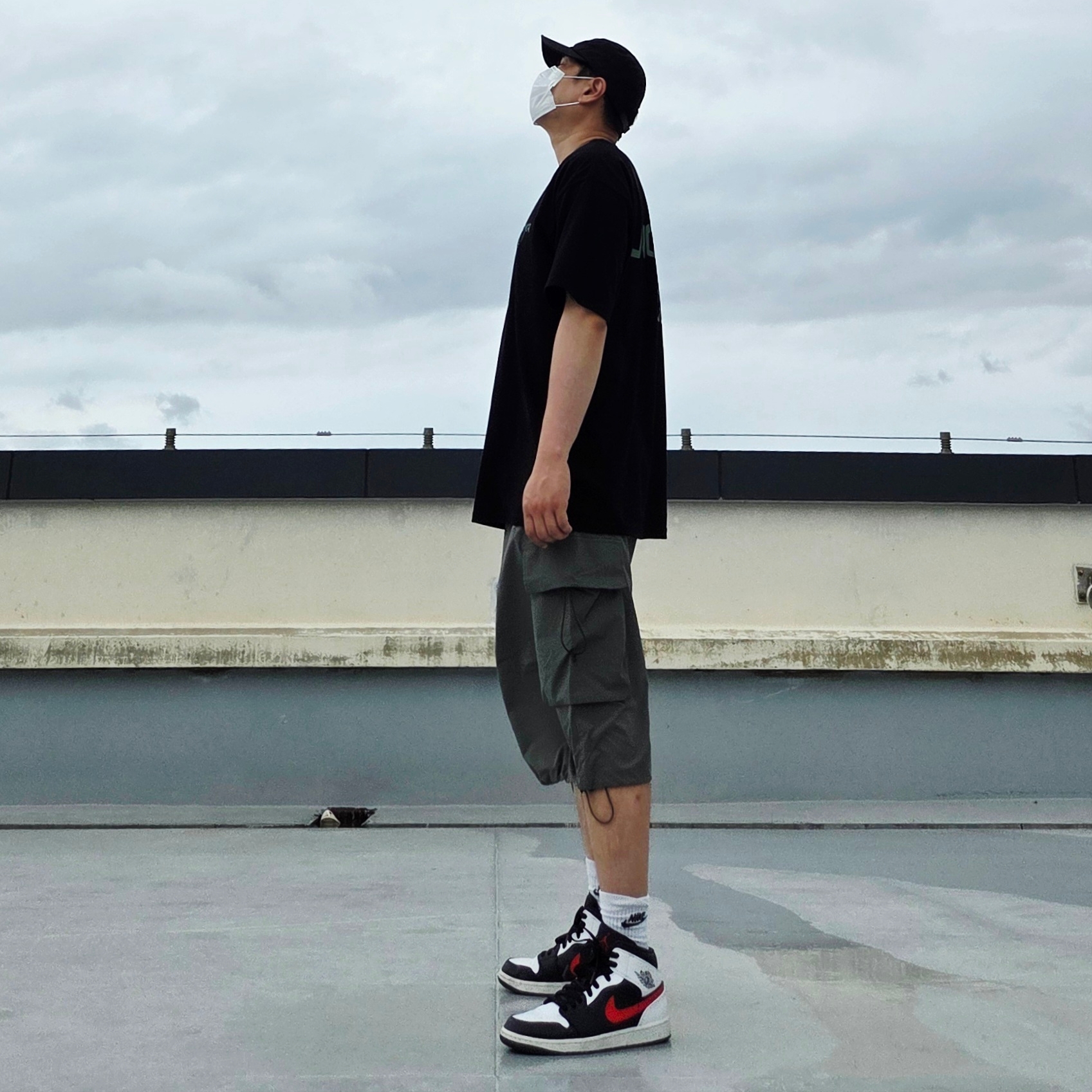 Supreme Washed Chino Twill Camp Cap Black, Gucci Interlocking G Pendant Necklace Silver 착용 스타일 - 4