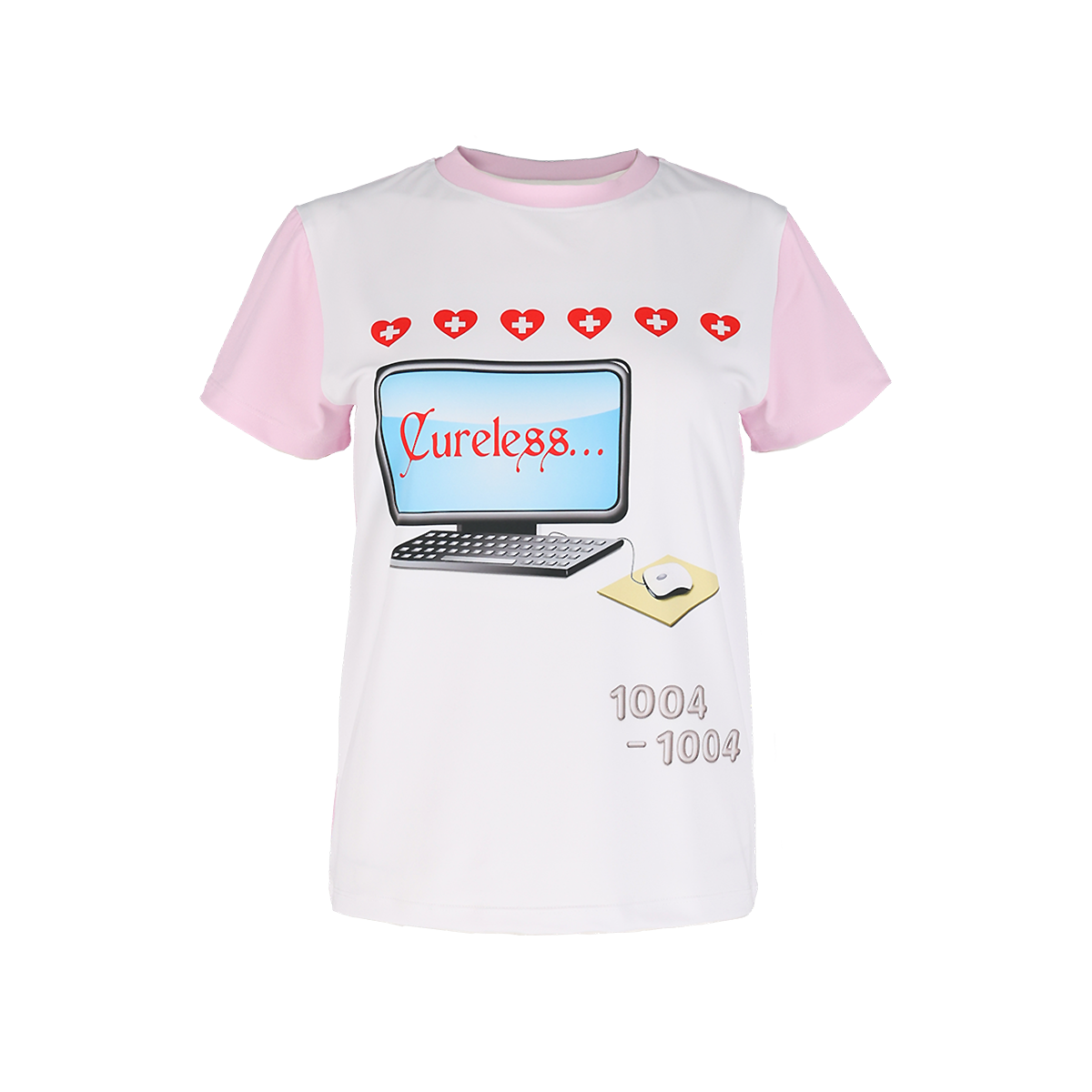 HKSS25008 Honkyo Baby Half Tee Cureless.com Pink