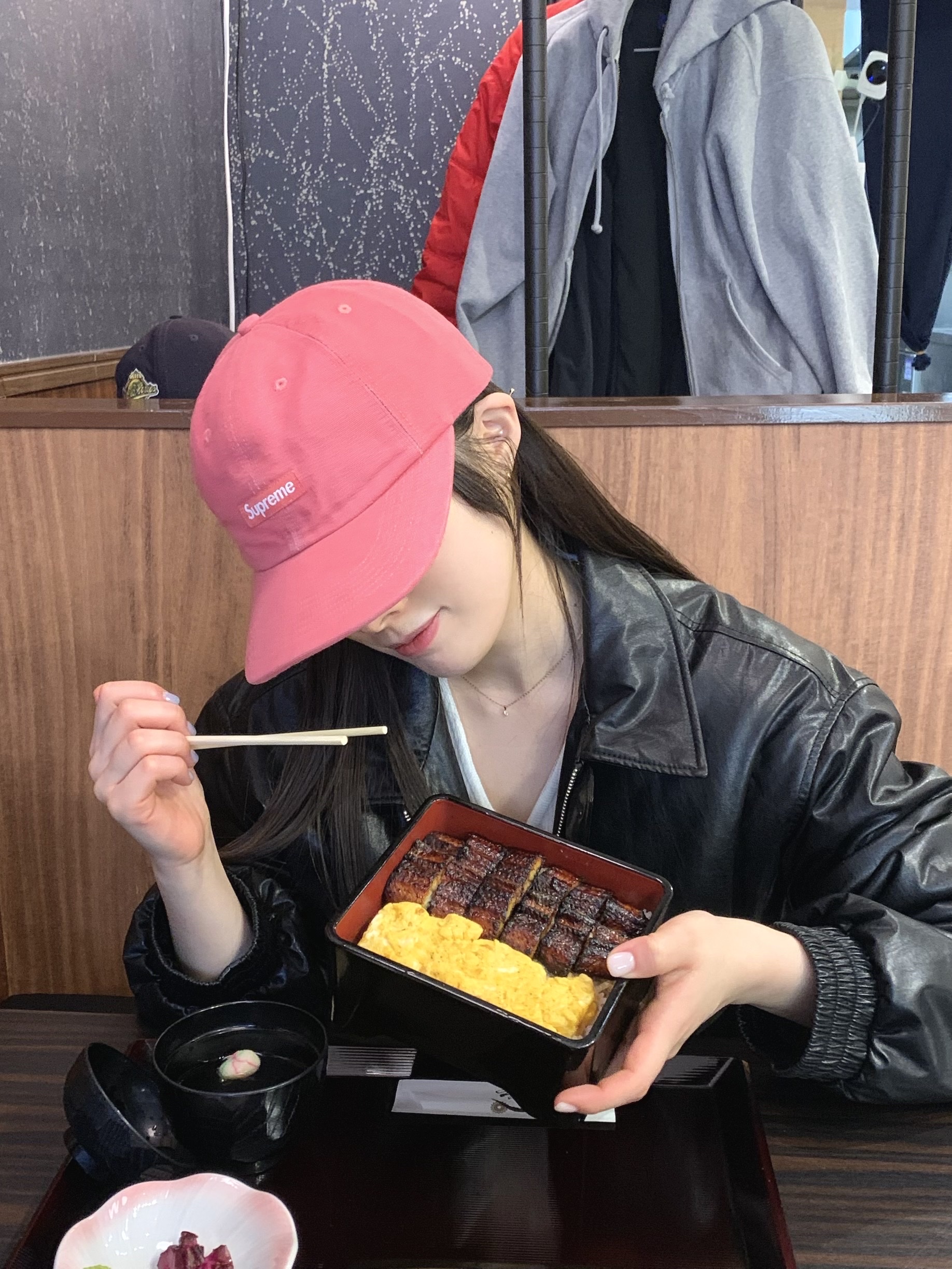 Supreme Cordura Denim Small Box 6-Panel Pink - 24SS 착용 스타일