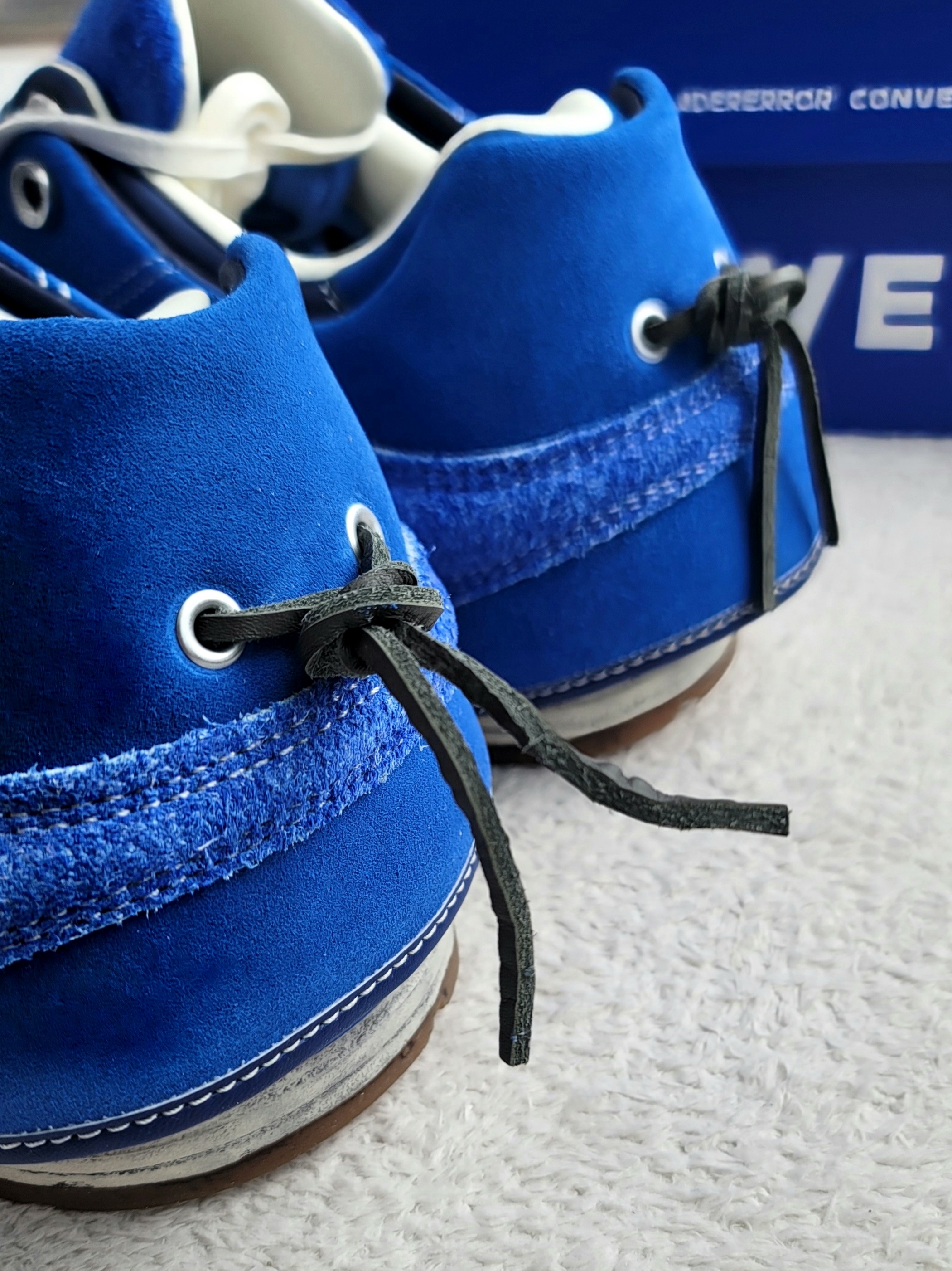 Converse x Ader Error Wave Trainer Blue 착용 스타일 - 5