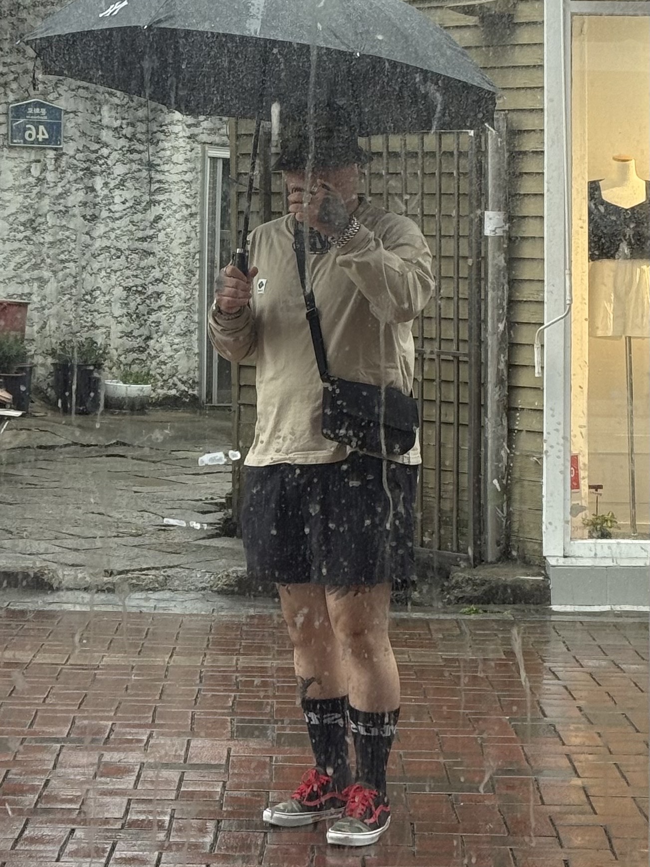 Nike ACG Hiking Shorts Black - Asia 착용 스타일