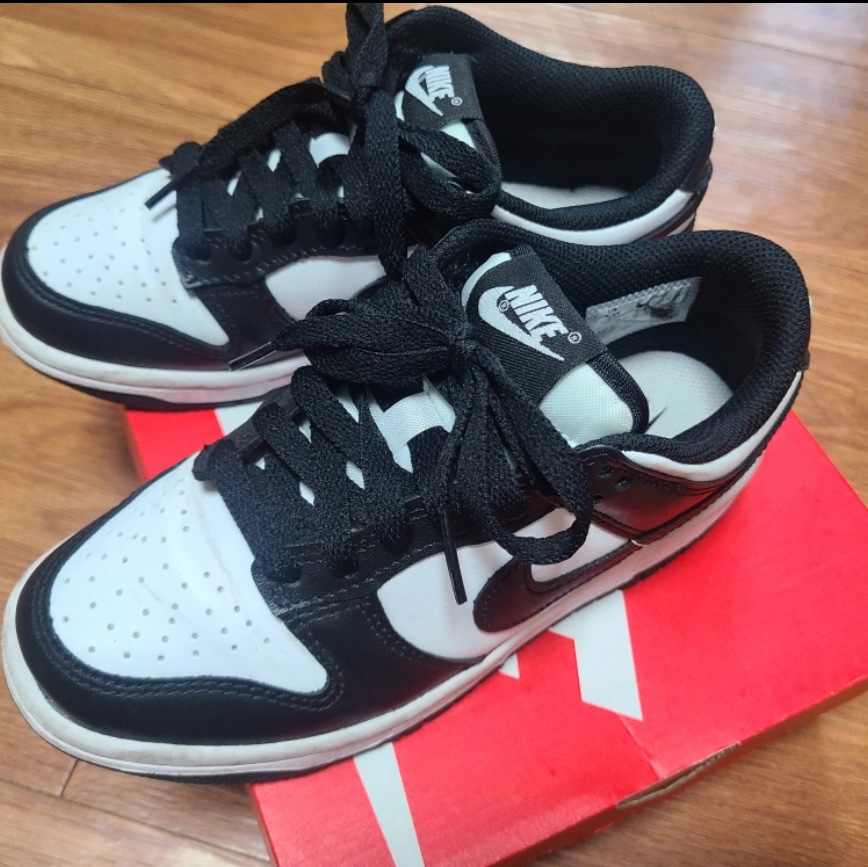 (W) Jordan 1 Low Black and White 착용 스타일