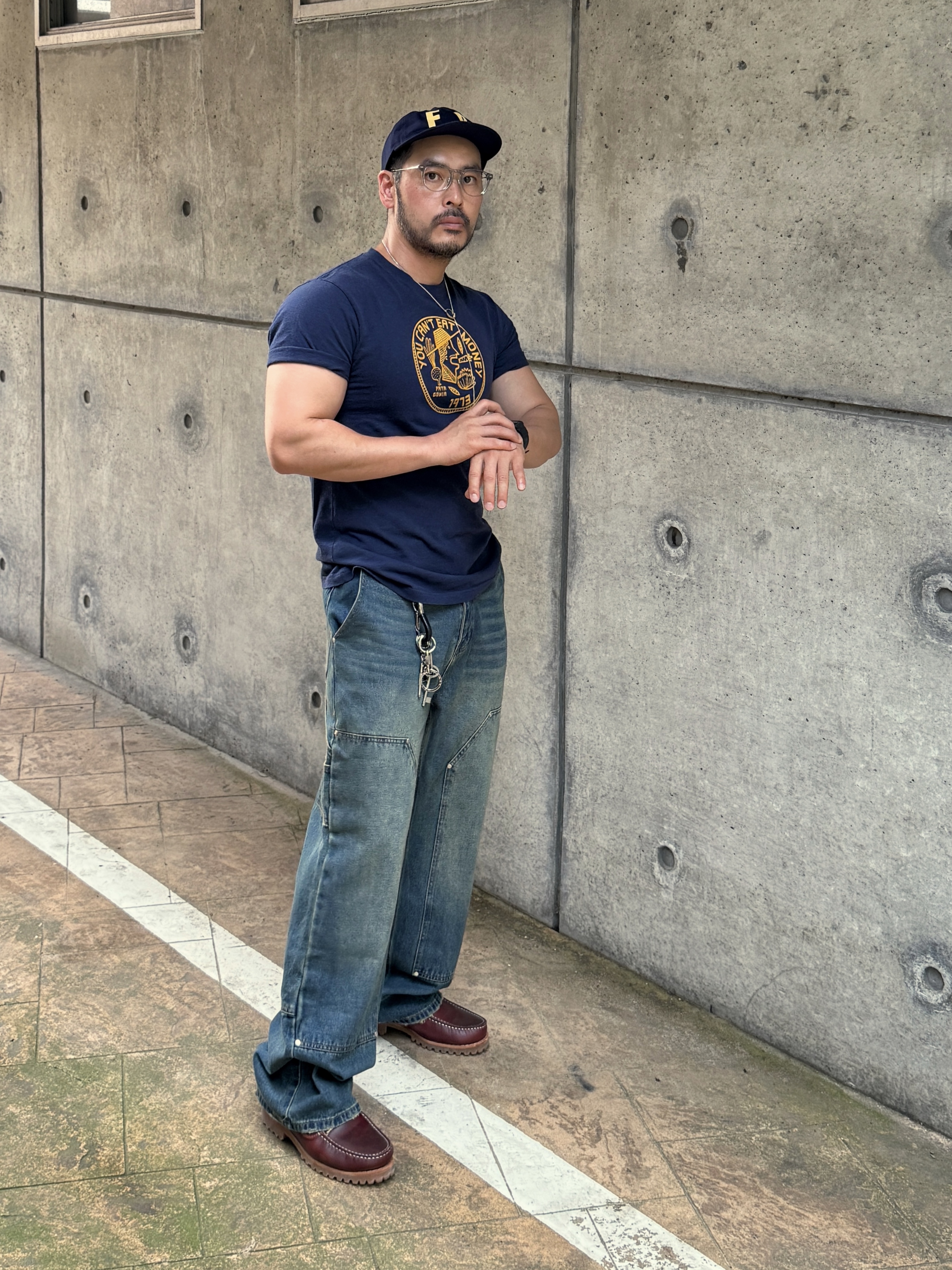 Timberland Authentic 3-Eye Classic Lug Burgundy -Wide 착용 스타일 - 3