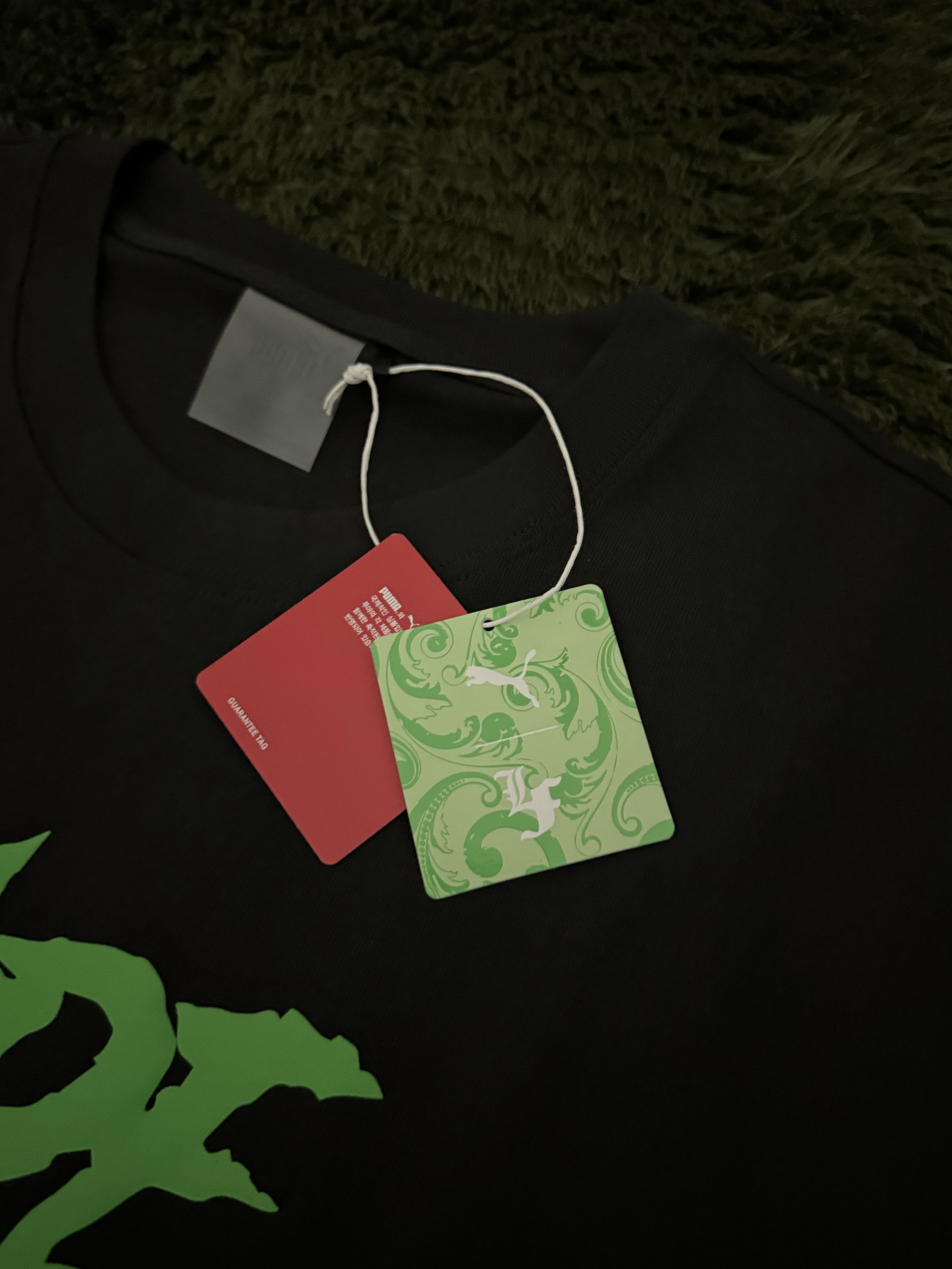 Puma Hoops x Lafrance T-shirt Black 착용 스타일 - 3