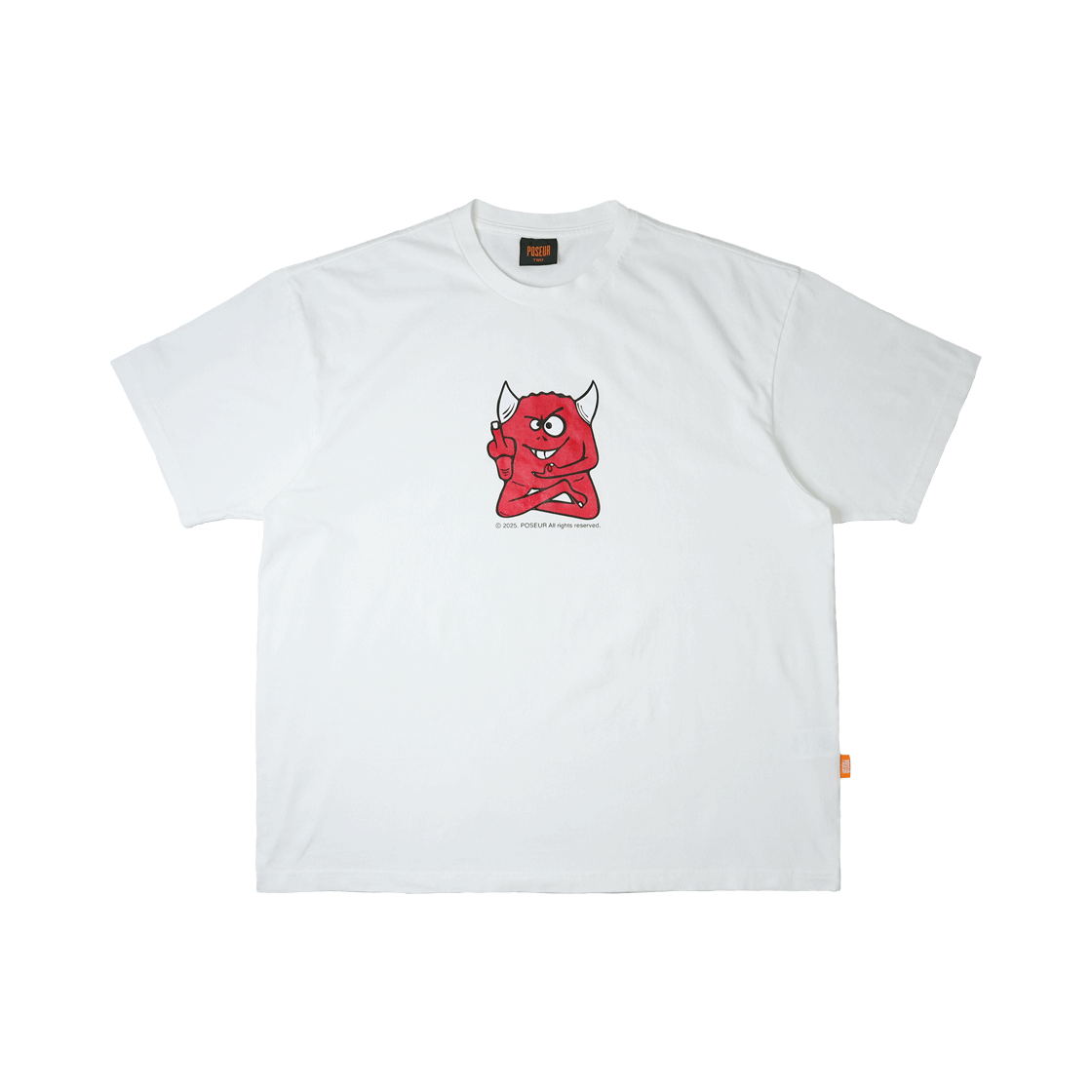 포져 붓다빌 티 화이트(POSR Buddhavil Tee White)