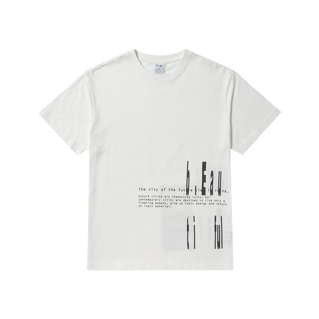산산기어 X 뷰티풀 하이쿄 티셔츠 화이트 | Sansan Gear | KREAM