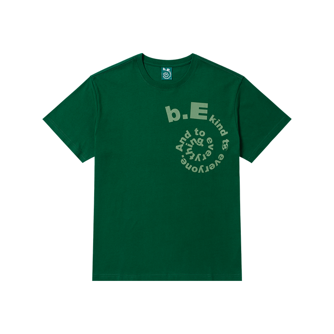 SG2502TOTS81 Sansan Gear X b.E Swirl T-Shirts Green