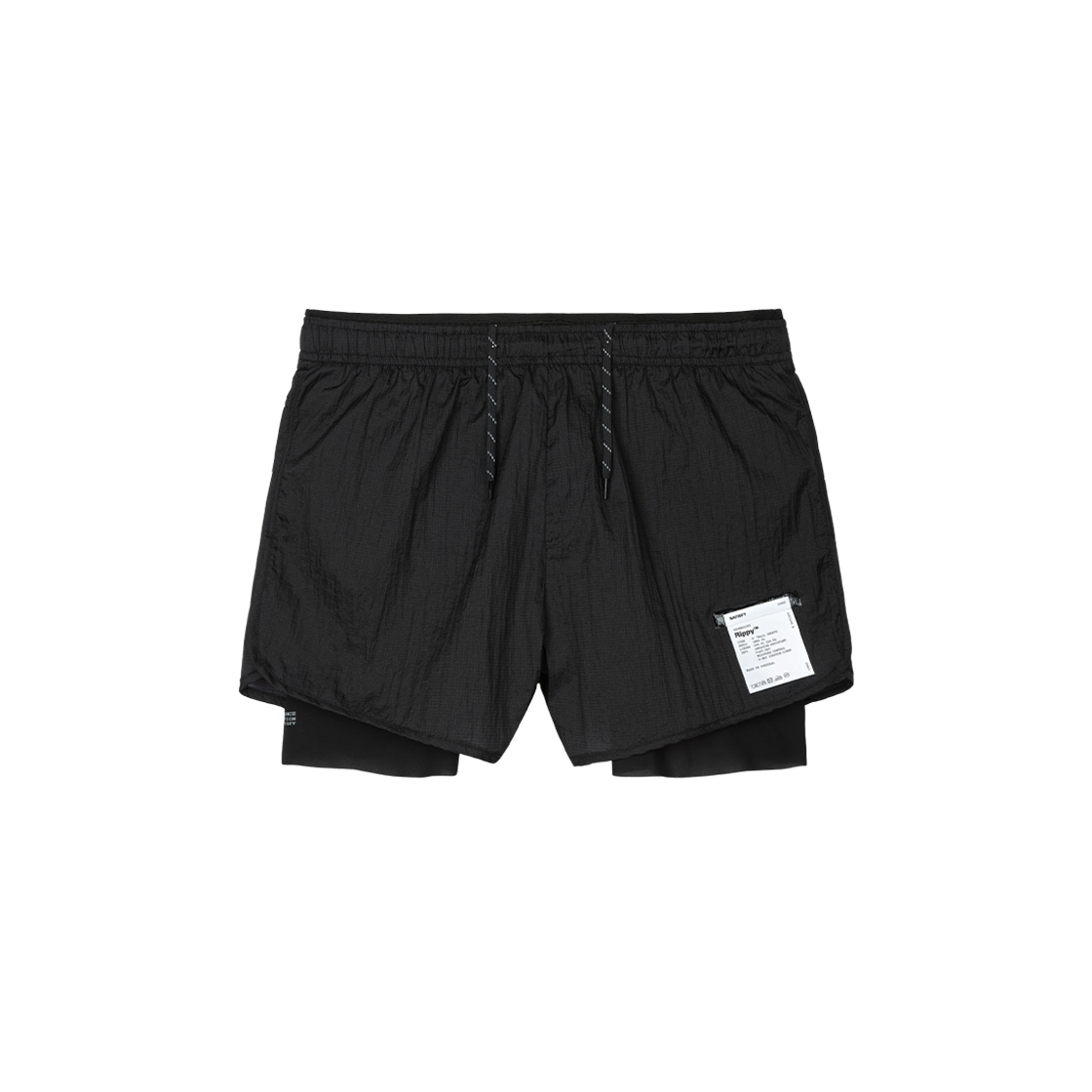 새티스파이 리피 3인치 트레일 쇼츠 블랙(Satisfy Rippy 3 Inch Trail Shorts Black)