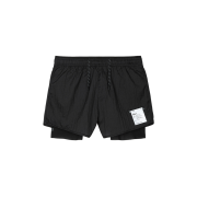 Satisfy Rippy 3 Inch Trail Shorts Black